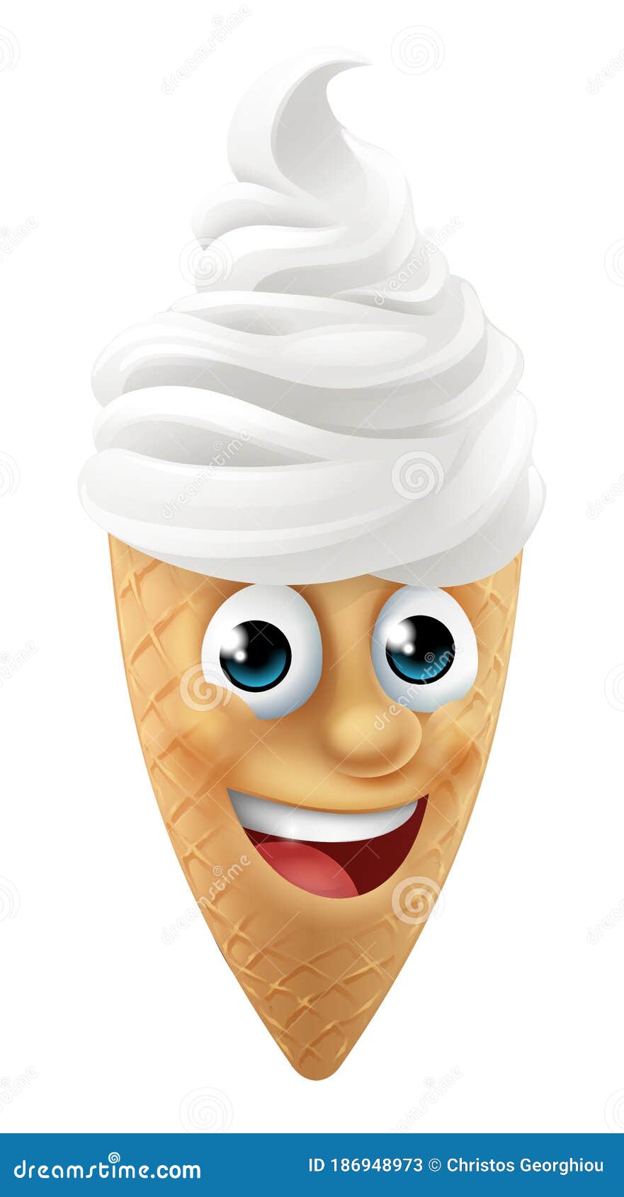 Mascota De Dibujos Animados De Cono De Helado Ilustración del Vector - Ilustración de escama, cucurucho: 186948973 Mascota De Dibujos Animados De Cono De Helado Ilustración del Vector - Ilustración de escama, cucurucho: 186948973