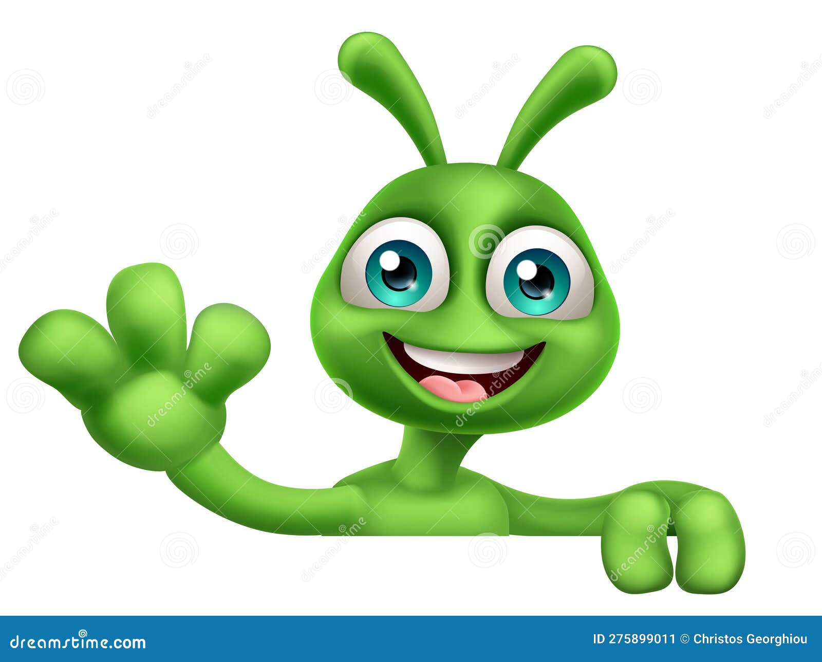 Mascote De Desenho Animado Alienígena E Verde Marciano Ilustração do Vetor  - Ilustração de fundo, desenho: 275899011