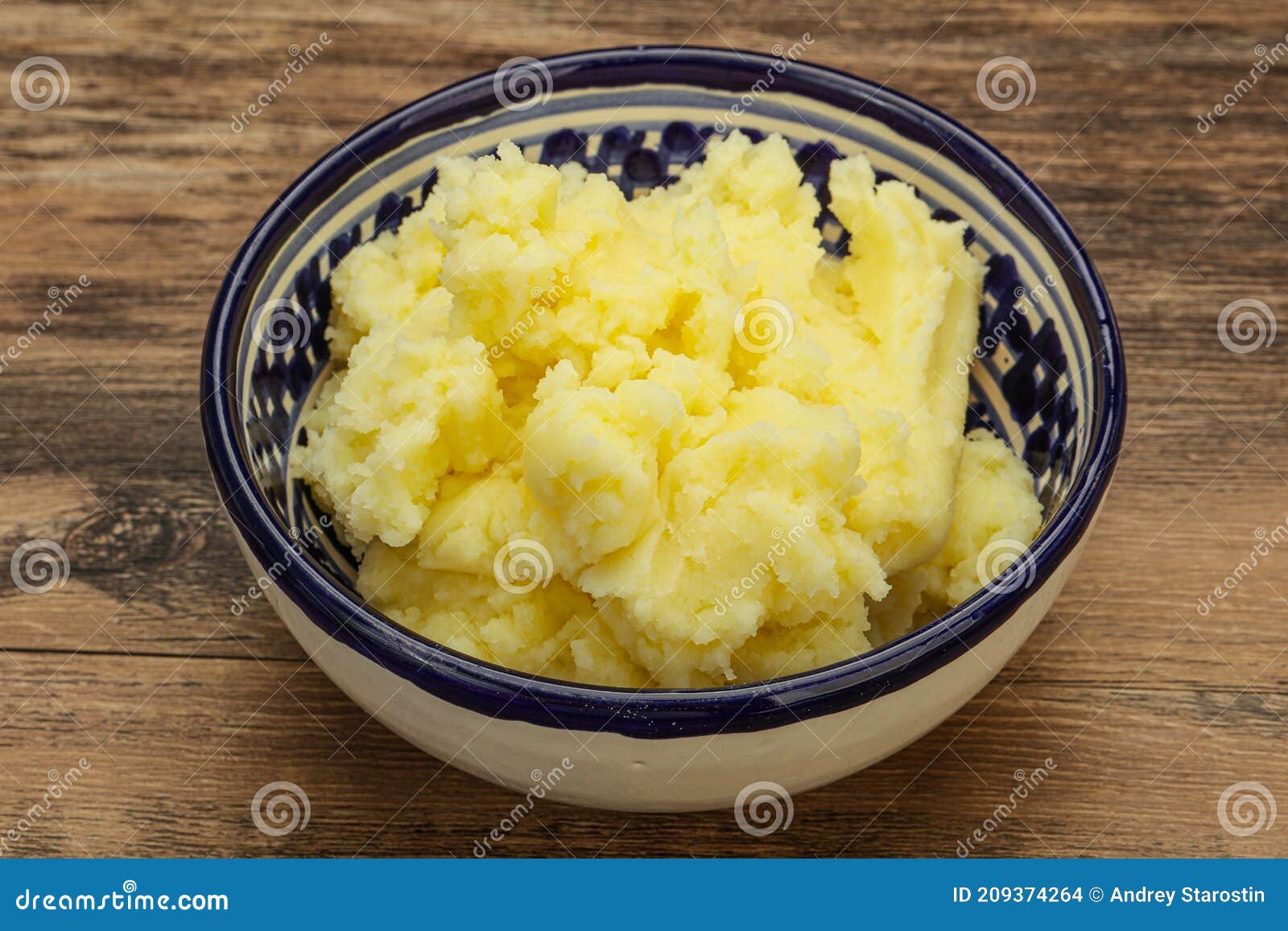 Mashed potato in the bowl stock photo. Image of cooked 209374264