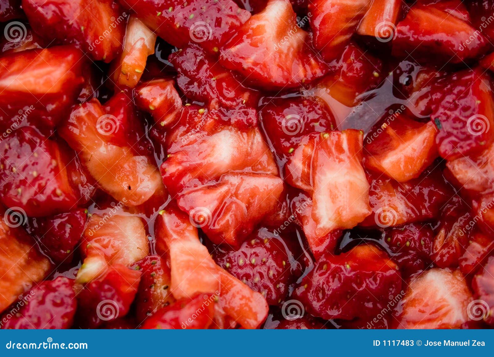 Mashed strawberries stock image. Image of vitamin, soup 1117483