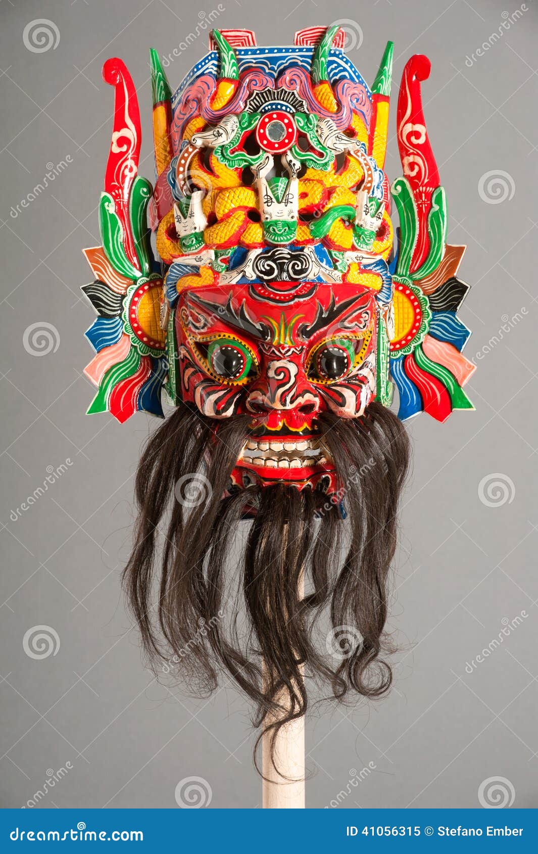 Mask Of Chinese Theater Stock Photo Image 41056315