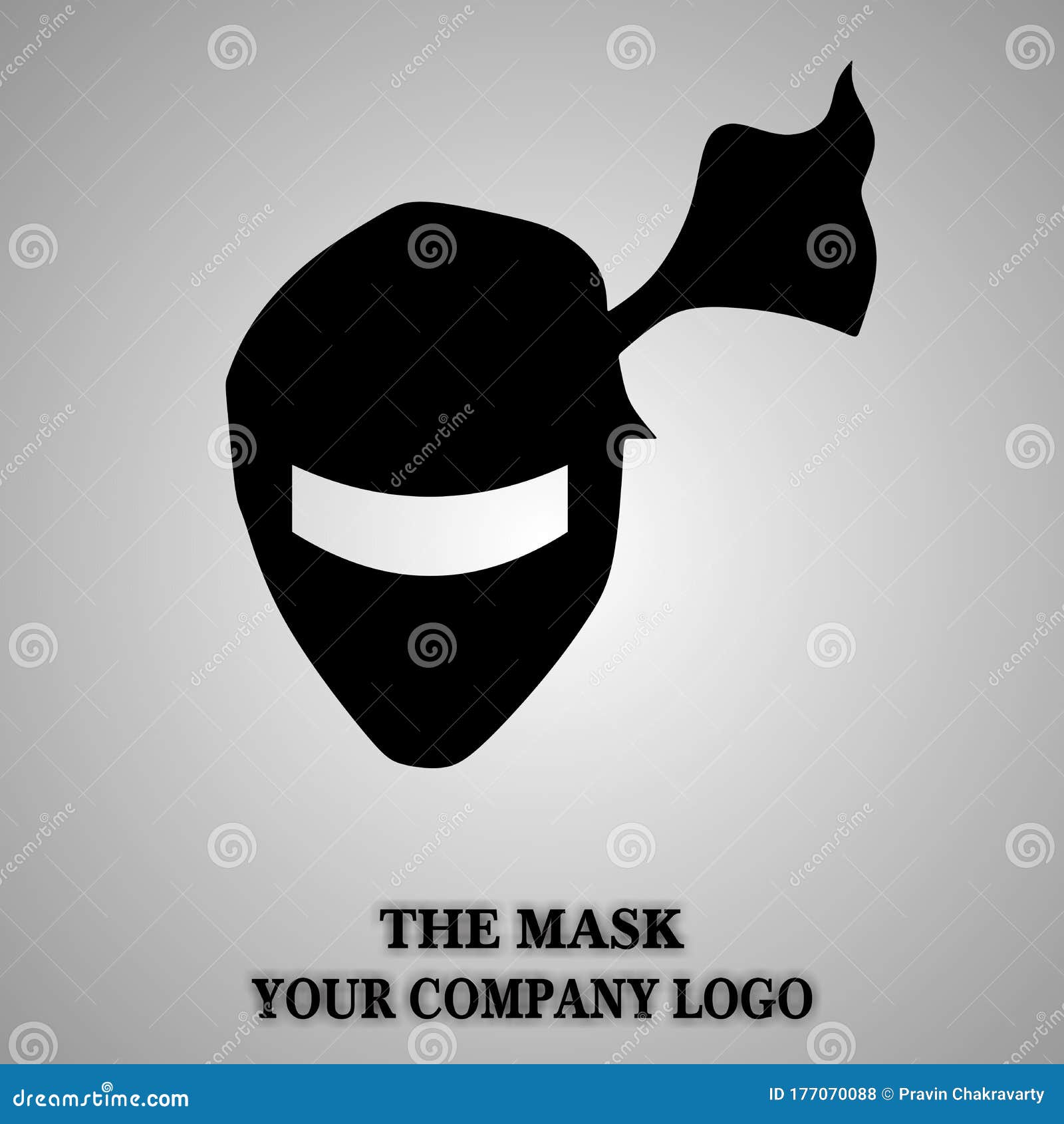 mask logo sign or   abstract.  .