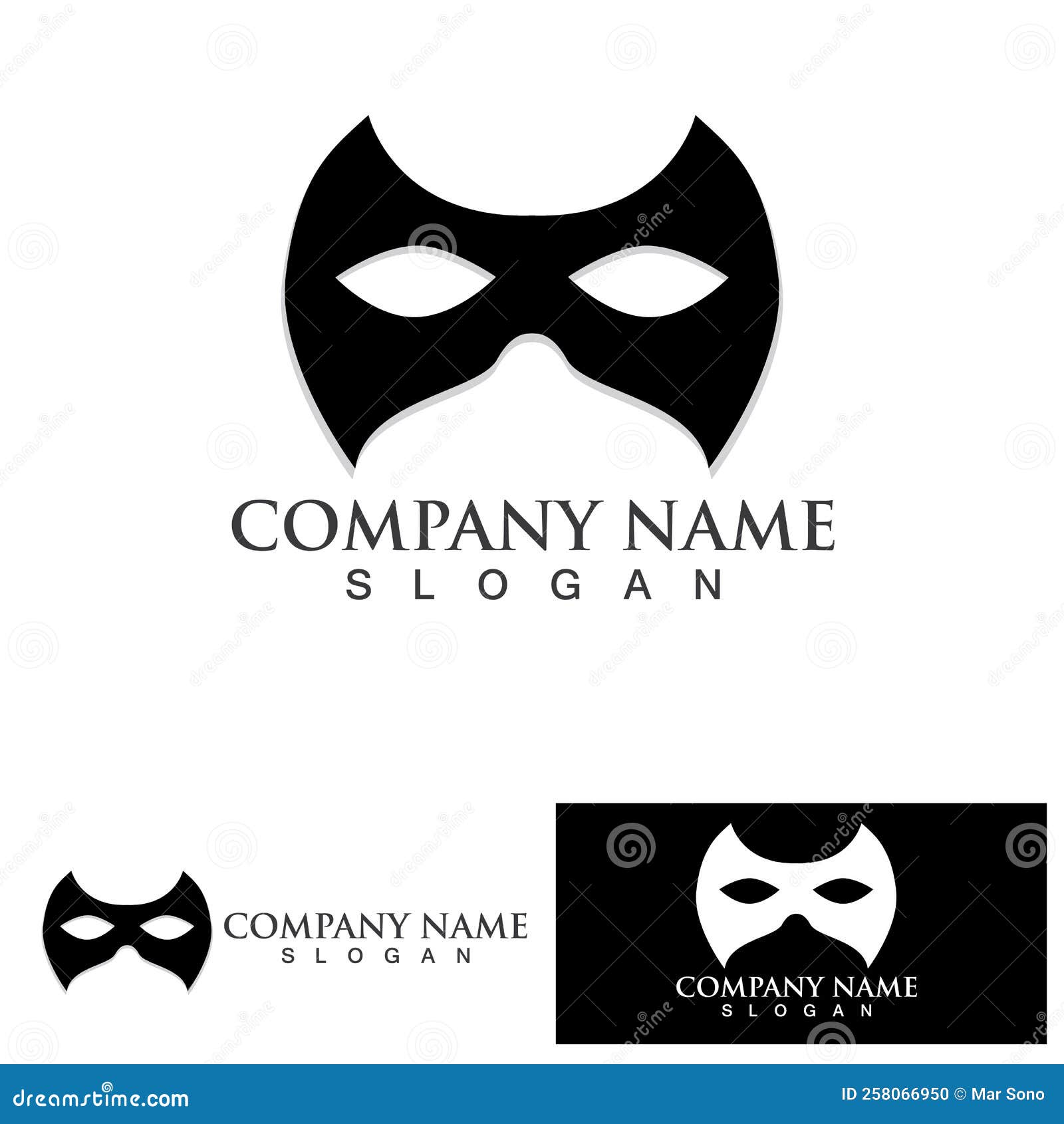Mask Logo and Symbol Vector Stock Vector Illustration of sign, symbol