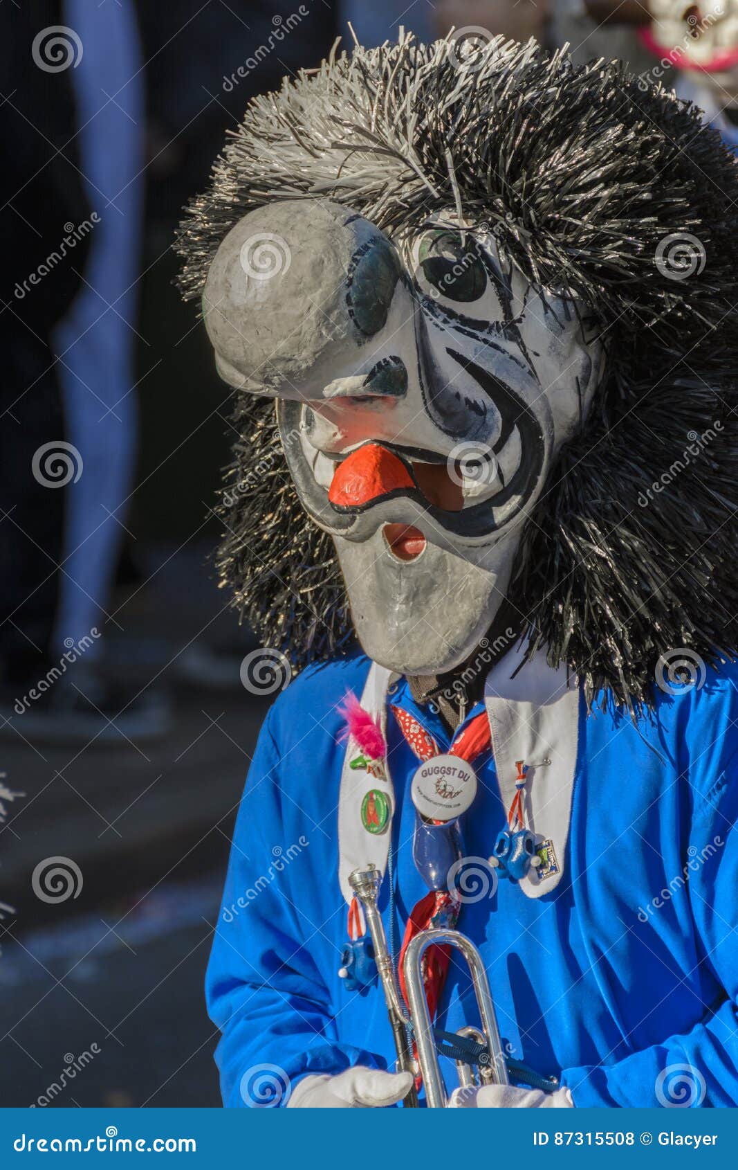 Mask Parade Fasnacht in Rastatt, Germany Editorial Stock Photo Image
