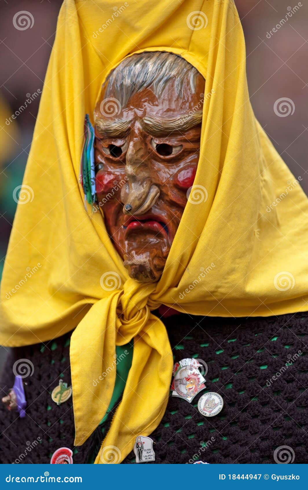 Mask Parade in Freiburg, Germany Editorial Photography Image of