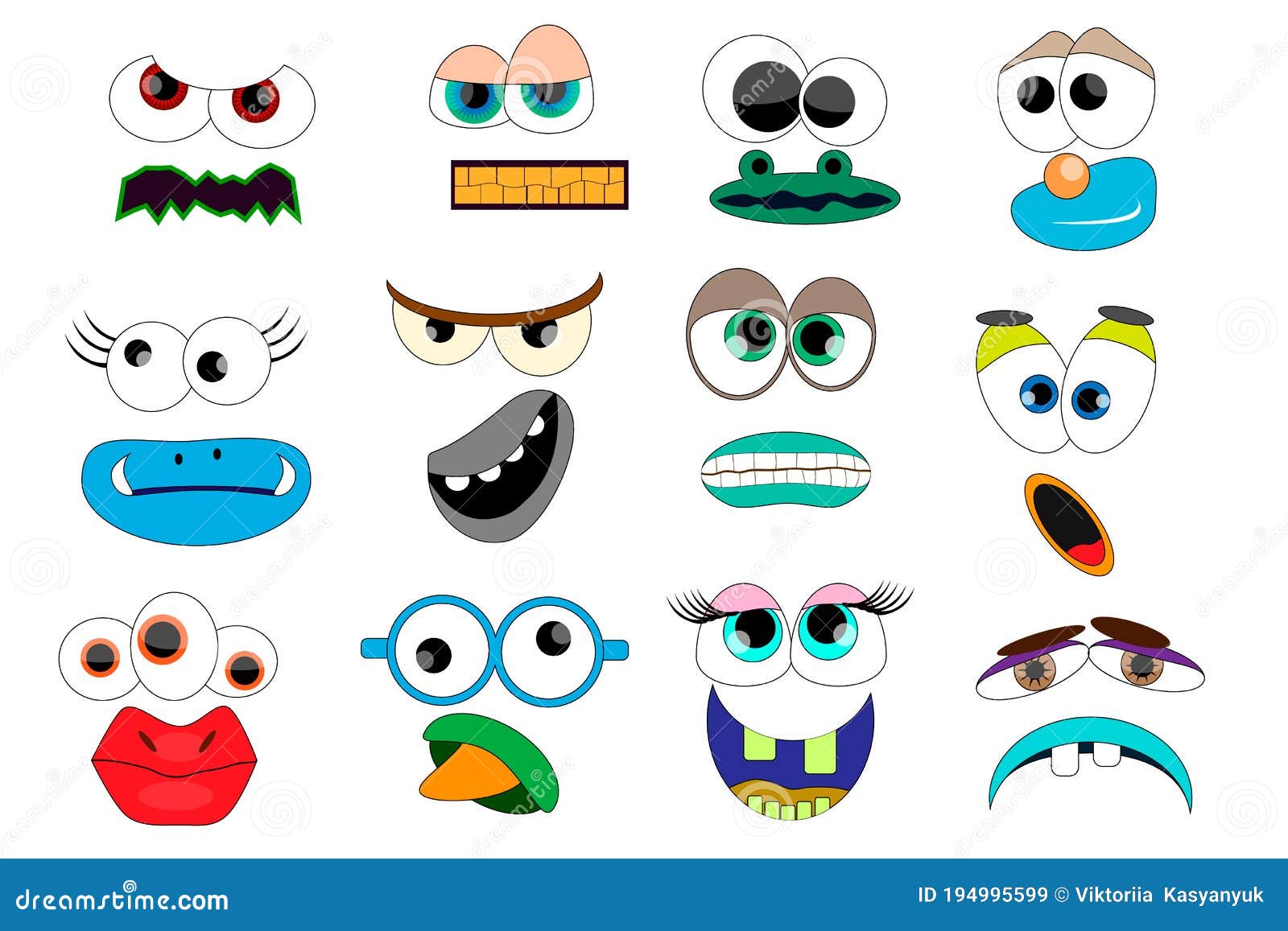 Mask Photobooth Props Monster Mouths And Eyes Set Stock Vector Illustration Of Element Birthday Mask Photobooth Props Monster Mouths And Eyes Set Stock Vector Illustration Of Element Birthday