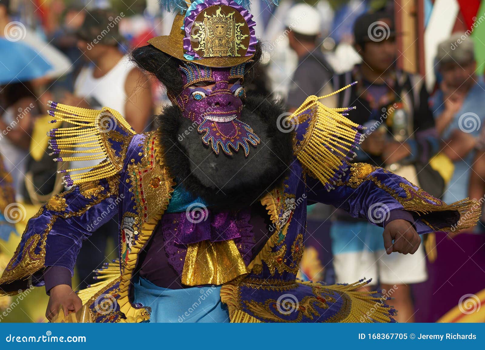 Morenada Dance Group at the Arica Carnival, Chile Editorial Image ...