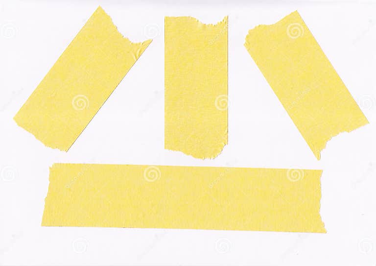 Masking tape stock photo. Image of detail, aged, brown 14081514