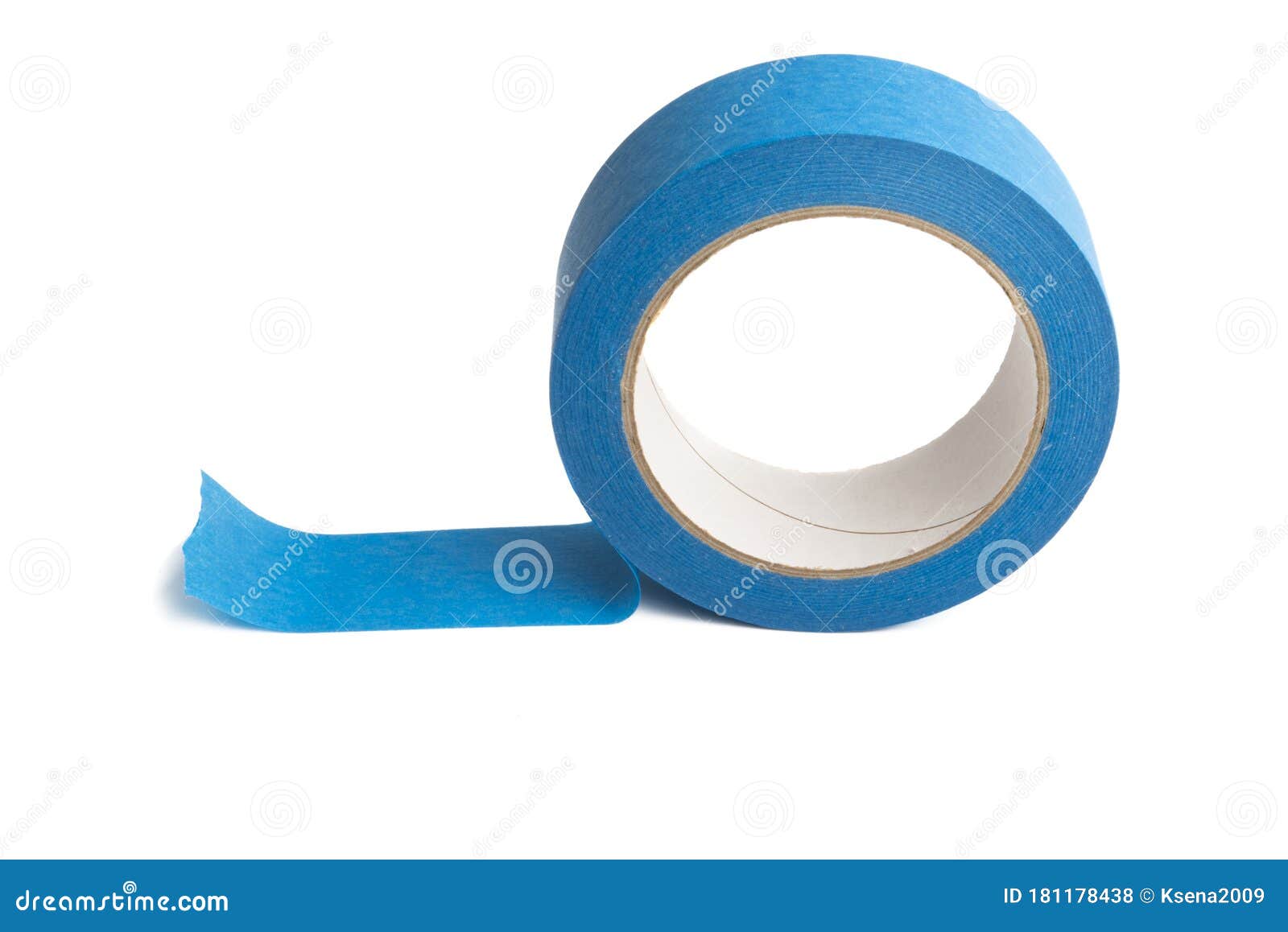 Masking tape isolated stock photo. Image of circle, background 181178438
