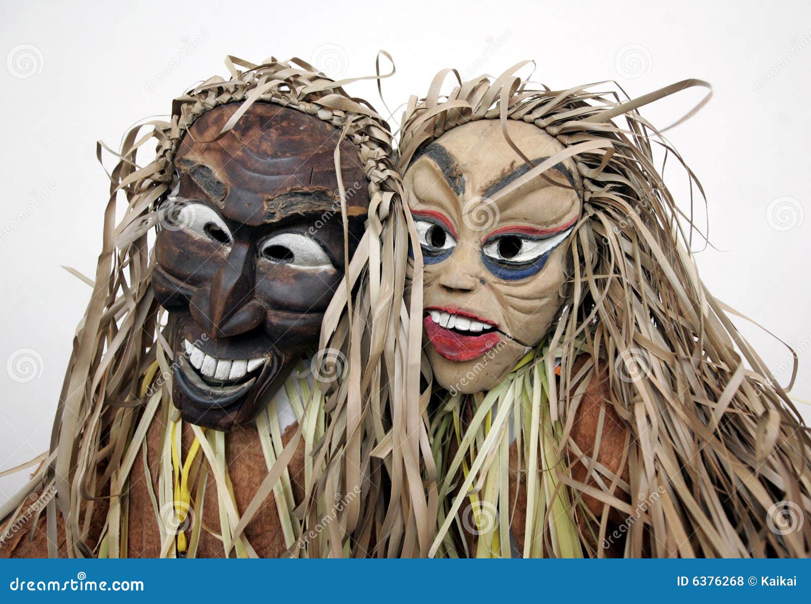 Masks of indigenous people stock photo. Image of people 6376268
