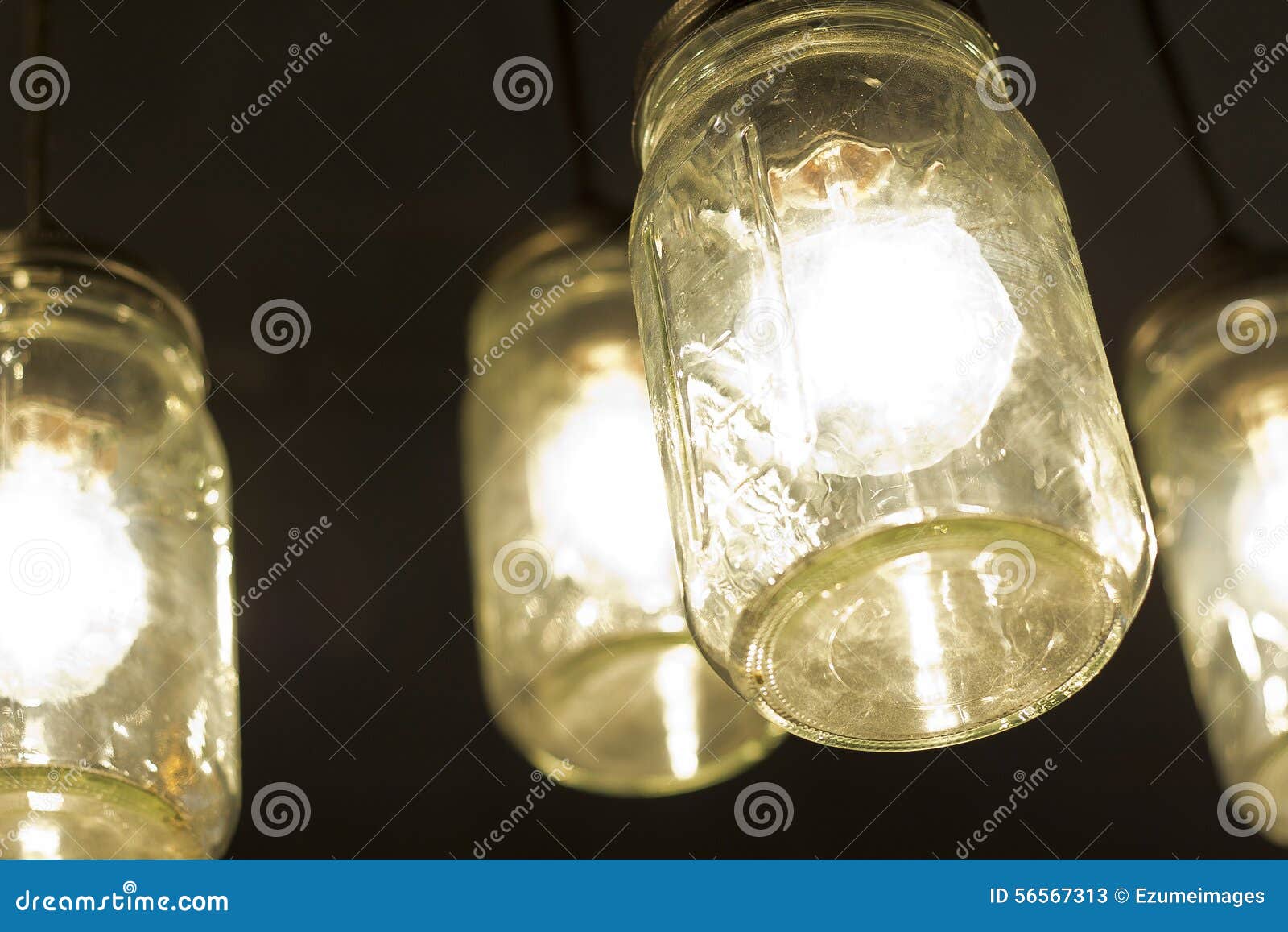 Mason Jar Lightbulbs stock image. Image of thoughts, antique 56567313
