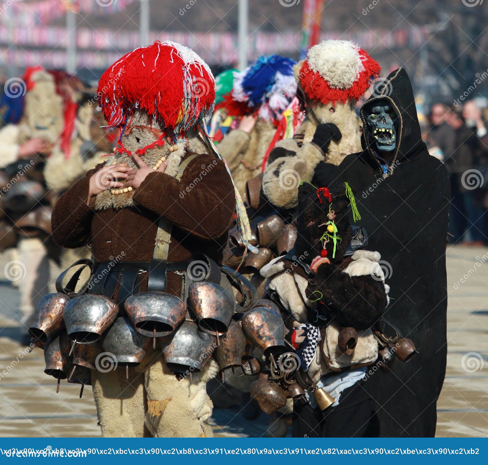 Masquerade Festival Surva in Pernik, Bulgaria Editorial Stock Photo ...