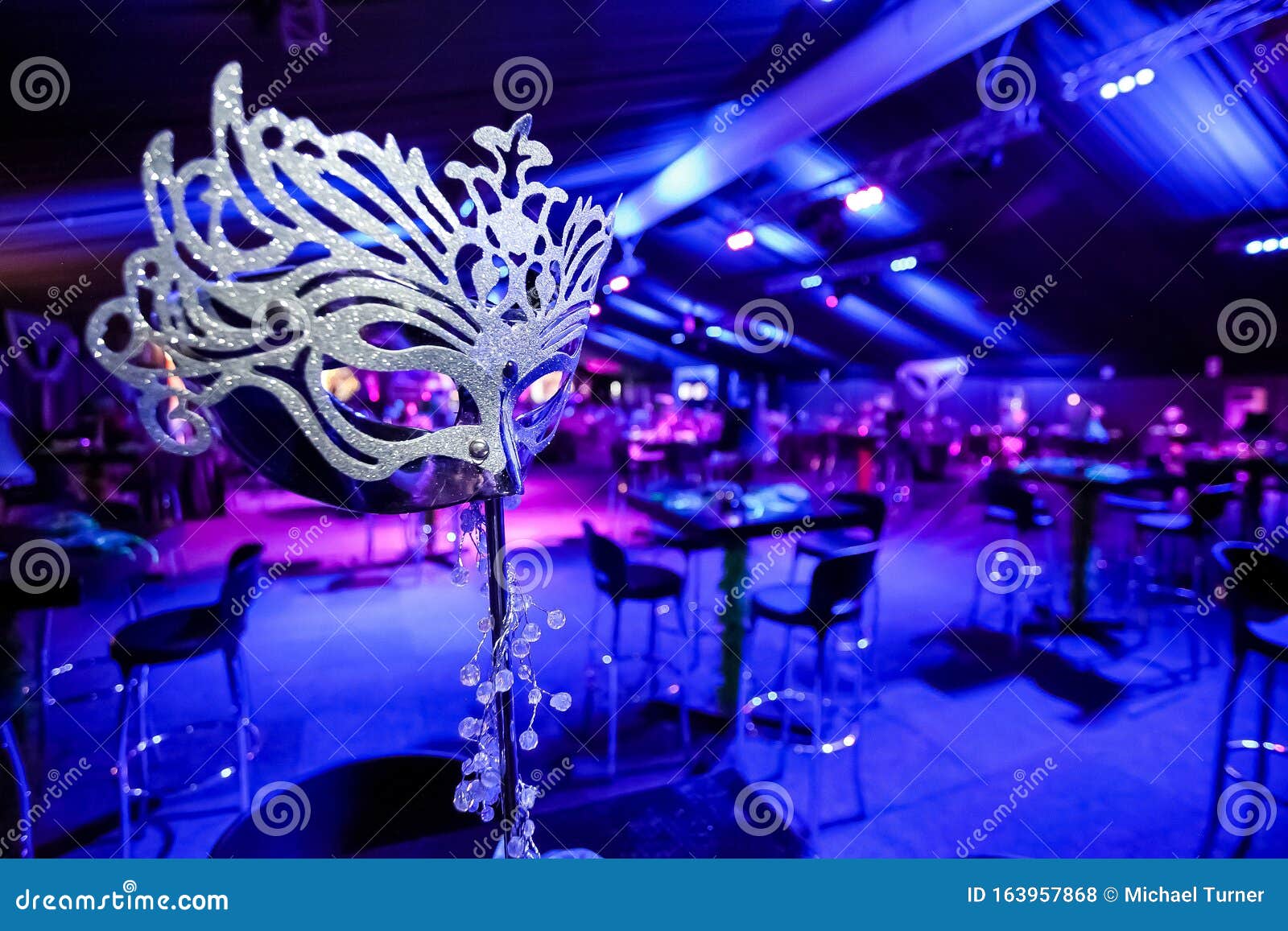 decor at corporate christmas gala event party