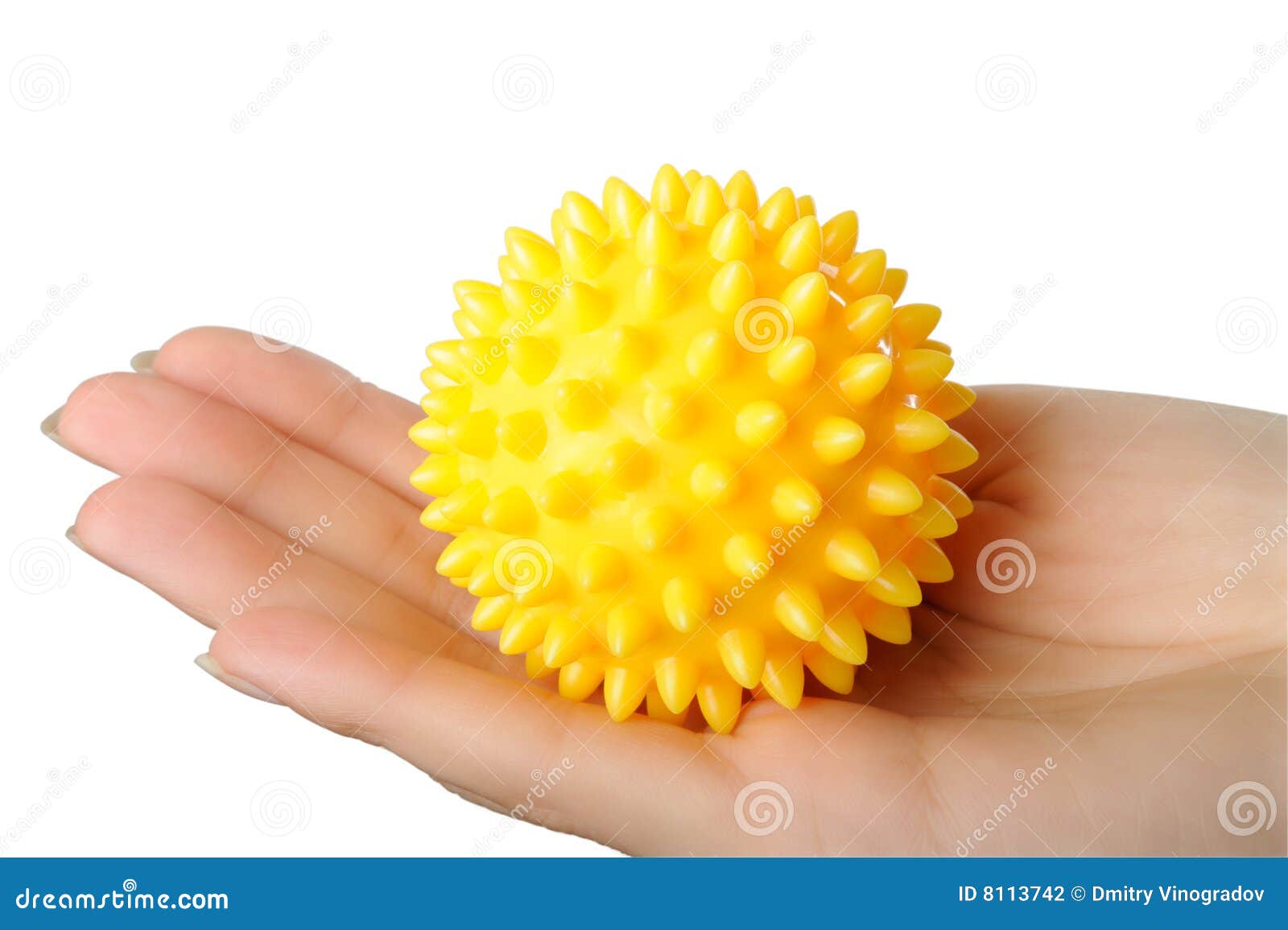 Massage ball stock photo. Image of circle, treatment, prickly 8113742