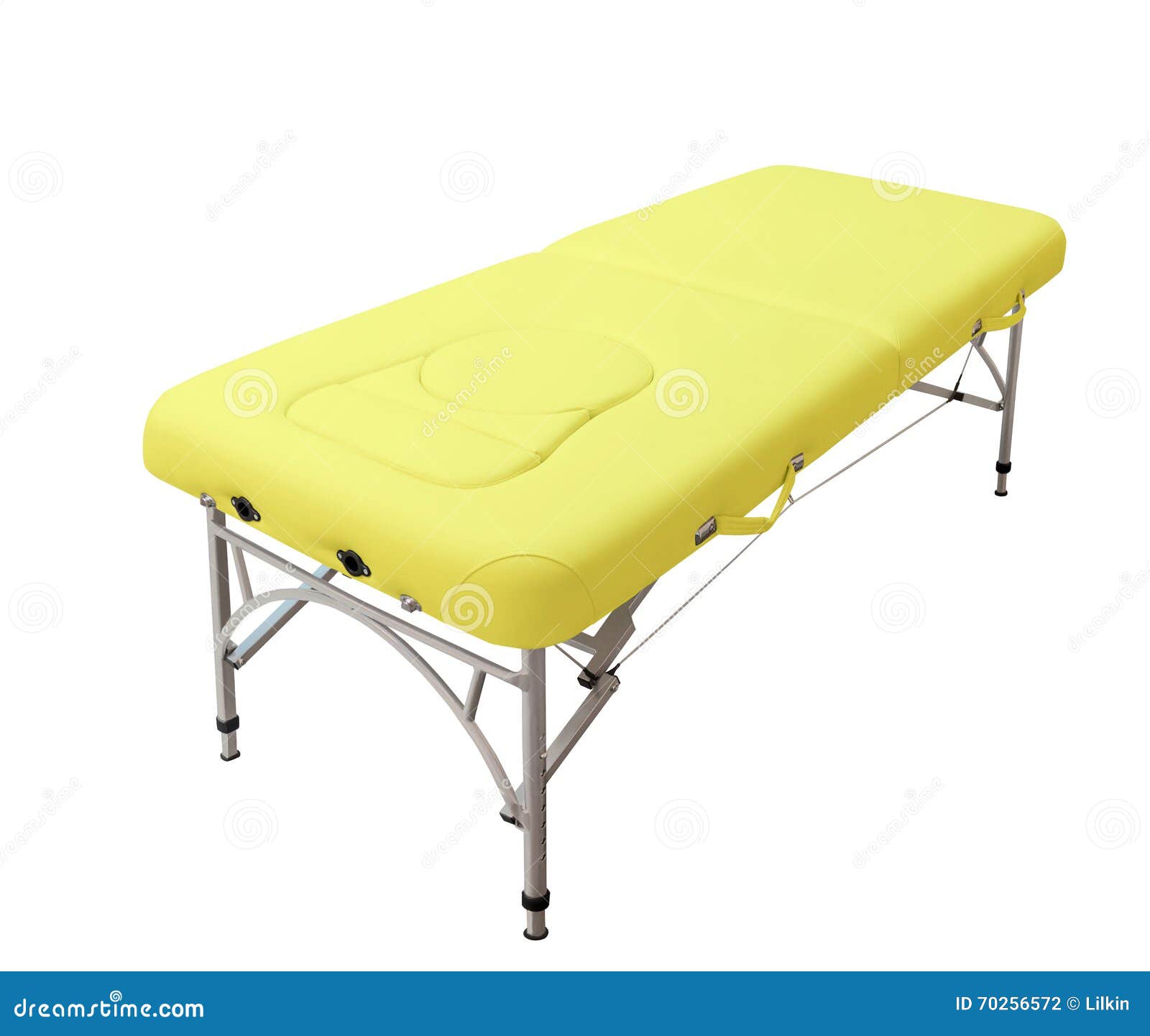 Massage bed stock photo. Image of care, wellness, isolated 70256572