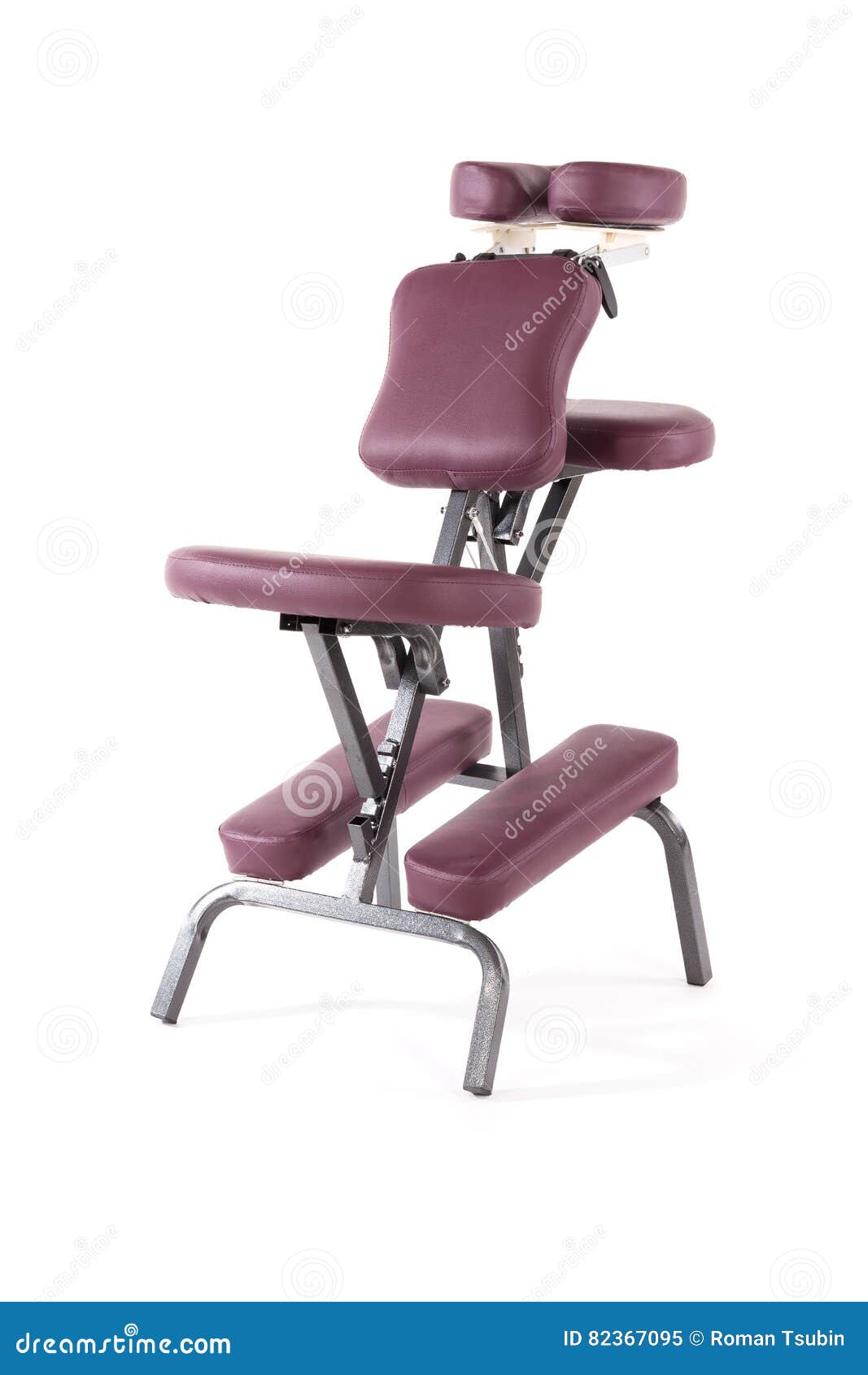 Massage chair on white stock image. Image of beauty, salon 82367095