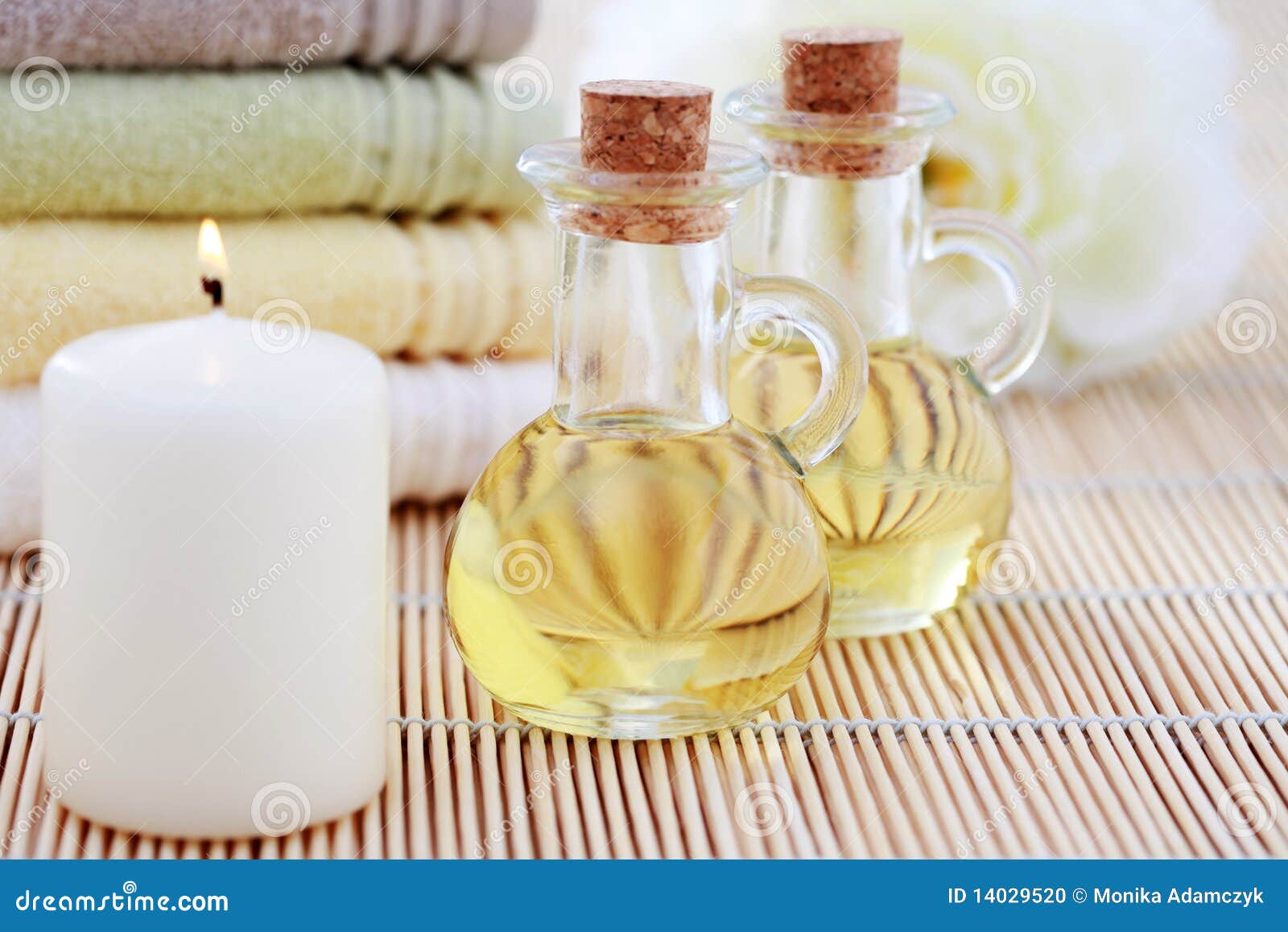 Massage oil stock photo. Image of relaxation, aroma, alternative 14029520