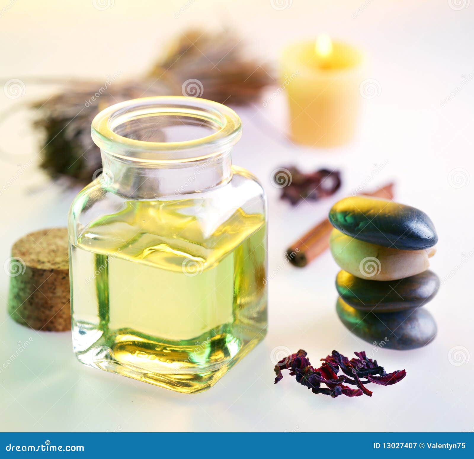 Massage Oil in the Spa Salon Stock Image Image of luxury, aroma 13027407