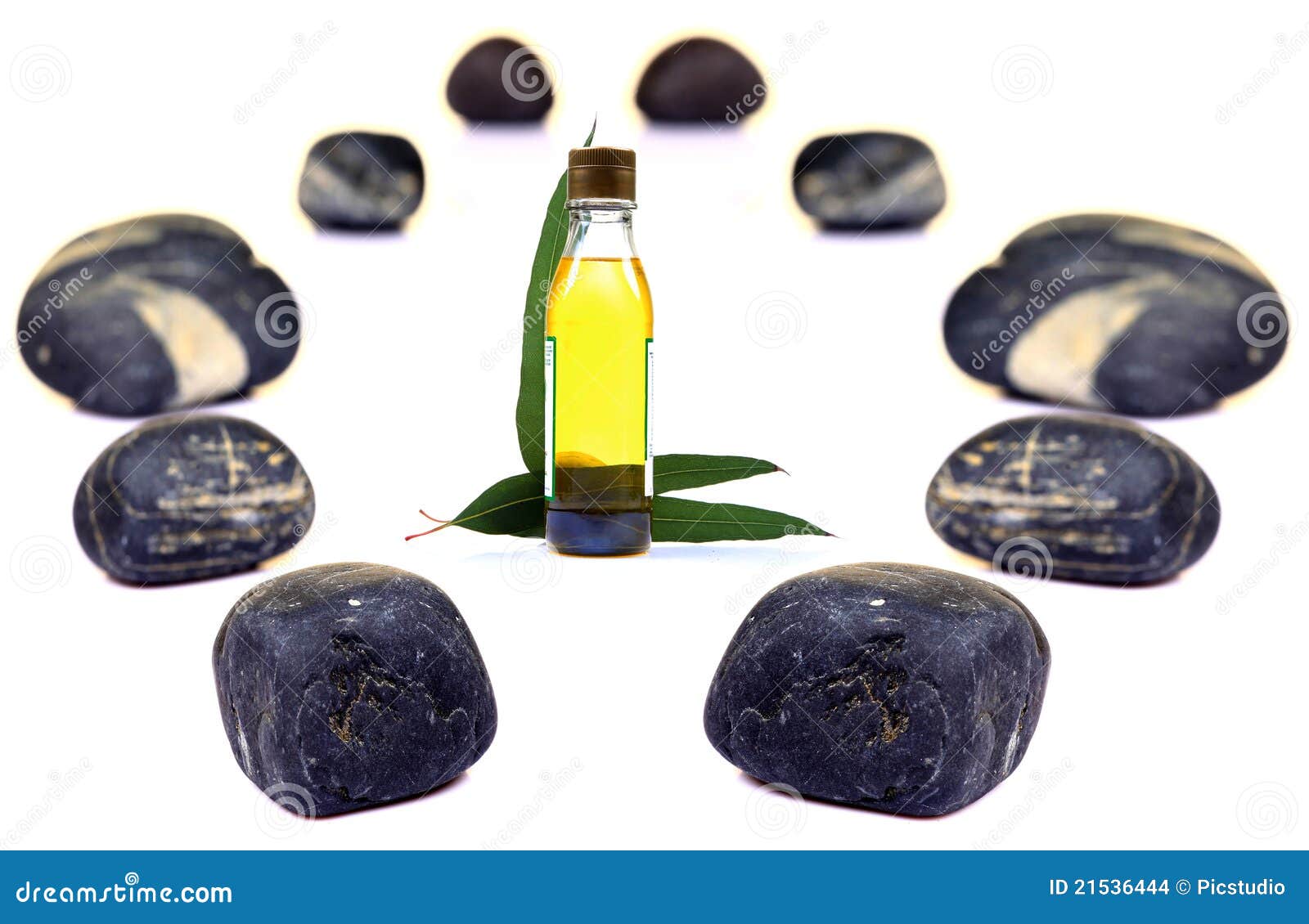 Massage oil and stones stock photo. Image of white, massage 21536444