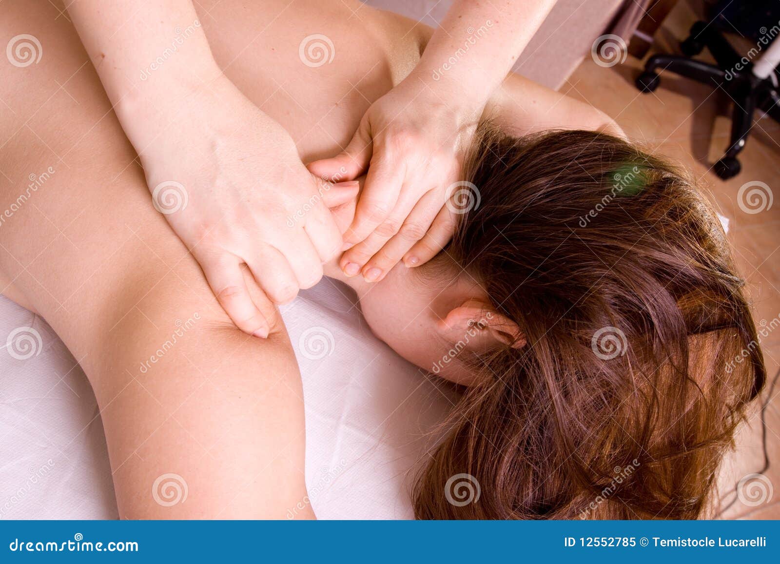 Massage Room Stock Image Image Of People Beautician 12552785