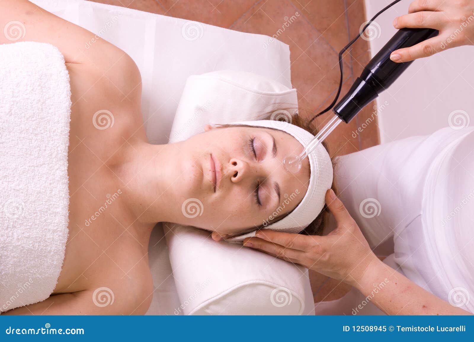 Massage Session Stock Image Image Of Beauty People 12508945