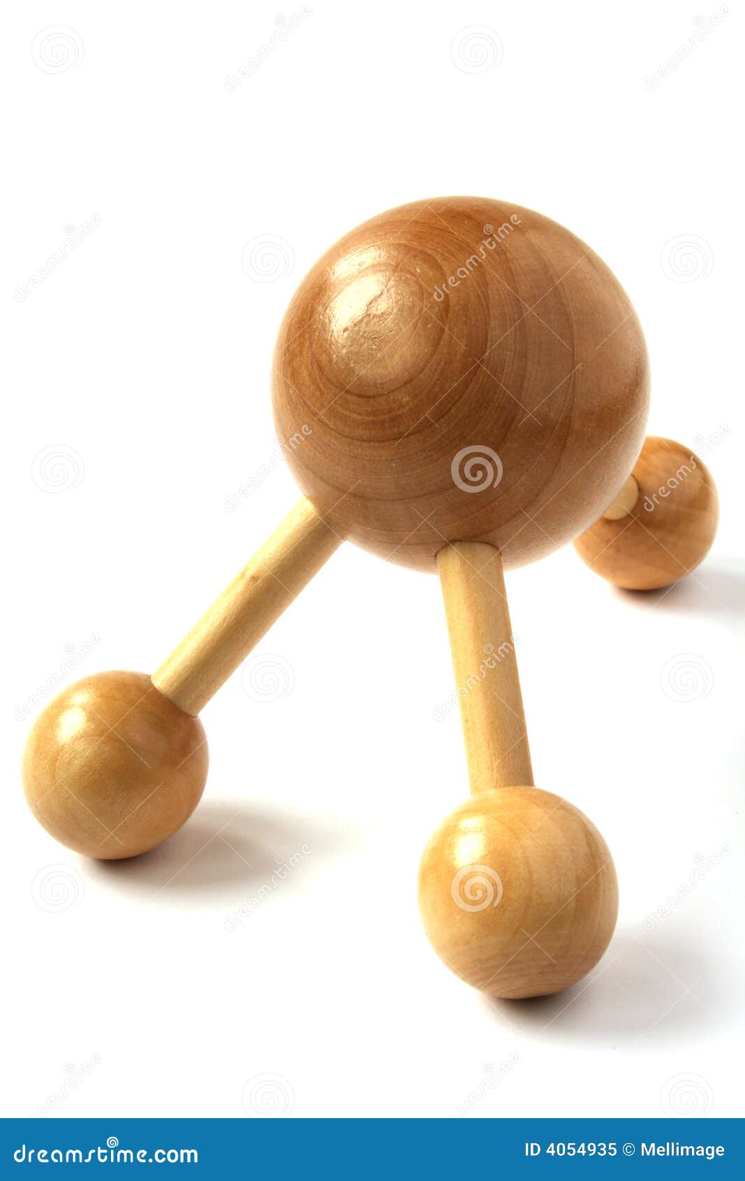 Massage tool stock image. Image of round, single, kneeding 4054935
