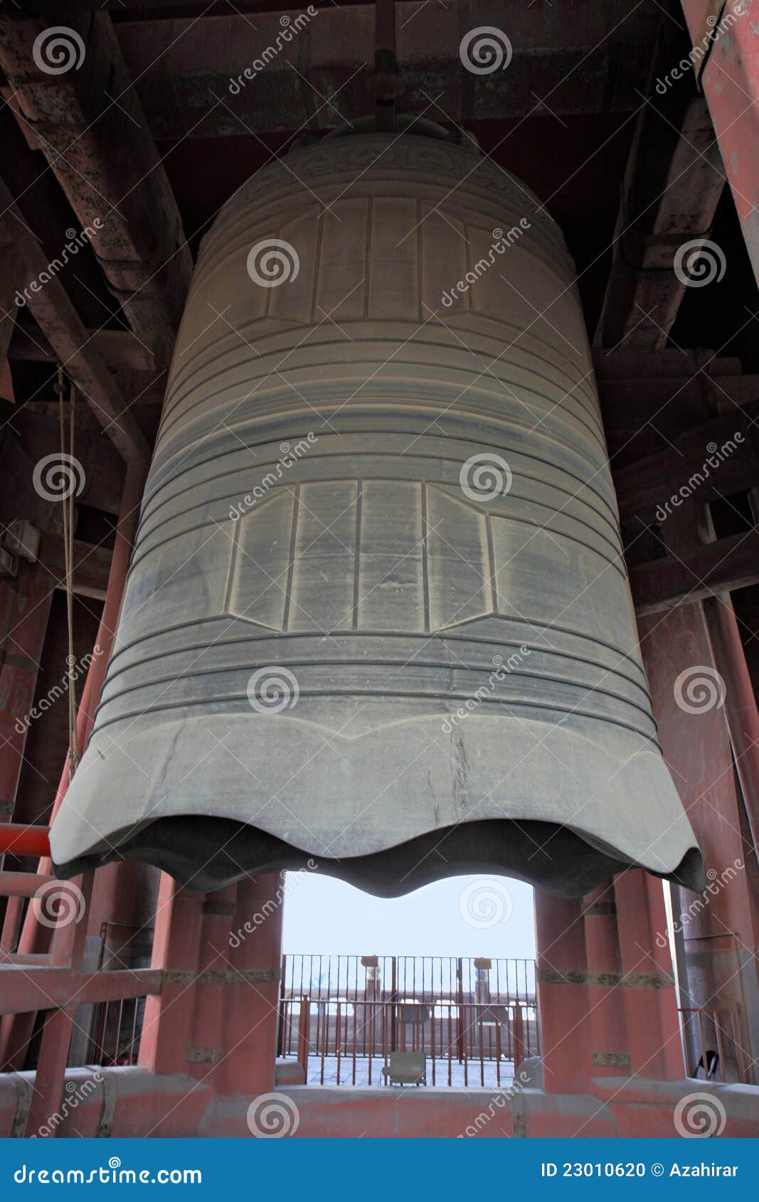 Massive Chinese Bell stock photo. Image of gigantic, historical 23010620