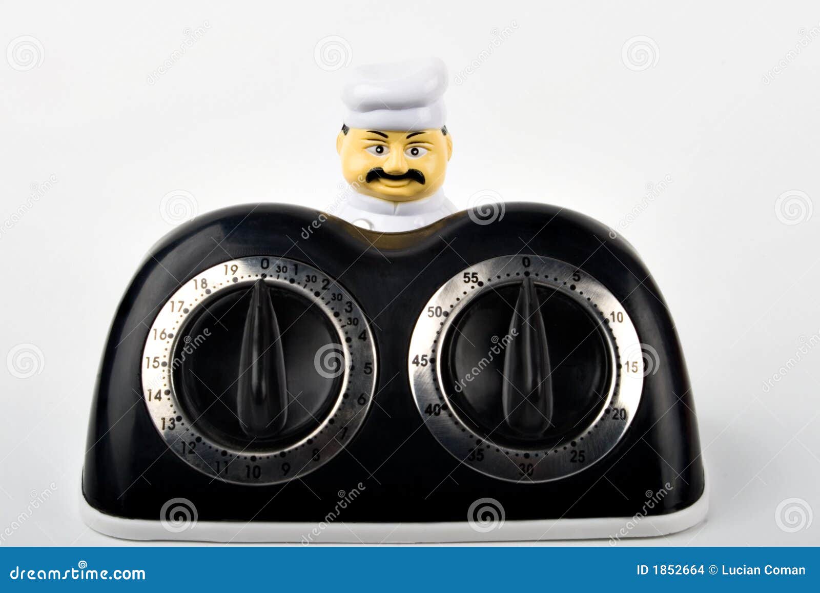 Master chef kitchen timer stock photo. Image of household 1852664