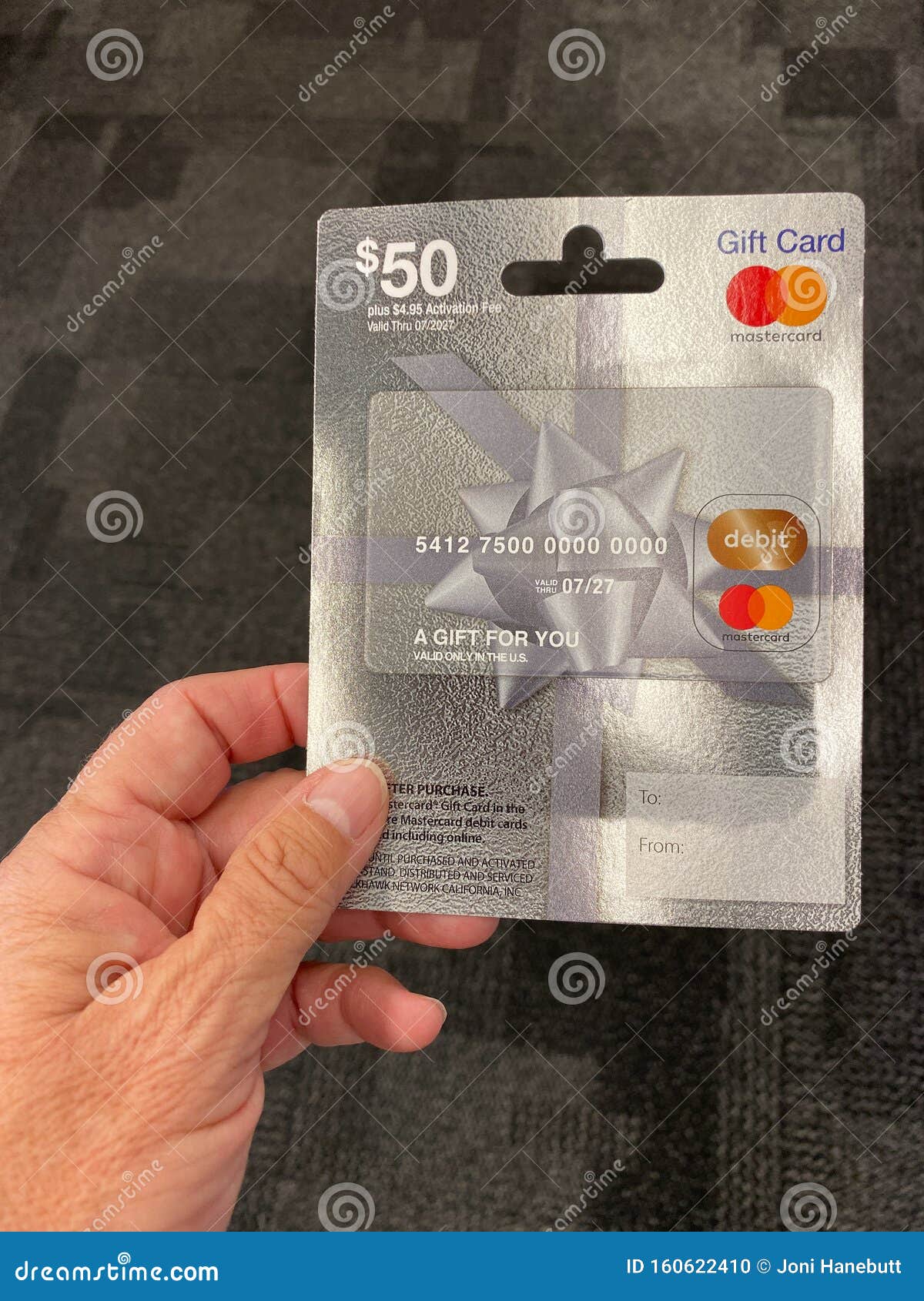 Gift Card (In Person Purchases) 