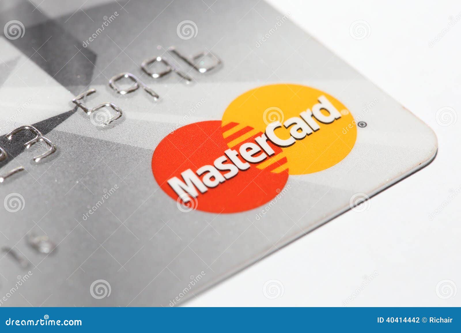 Mastercard Logo On Credit Card Editorial Photography ...