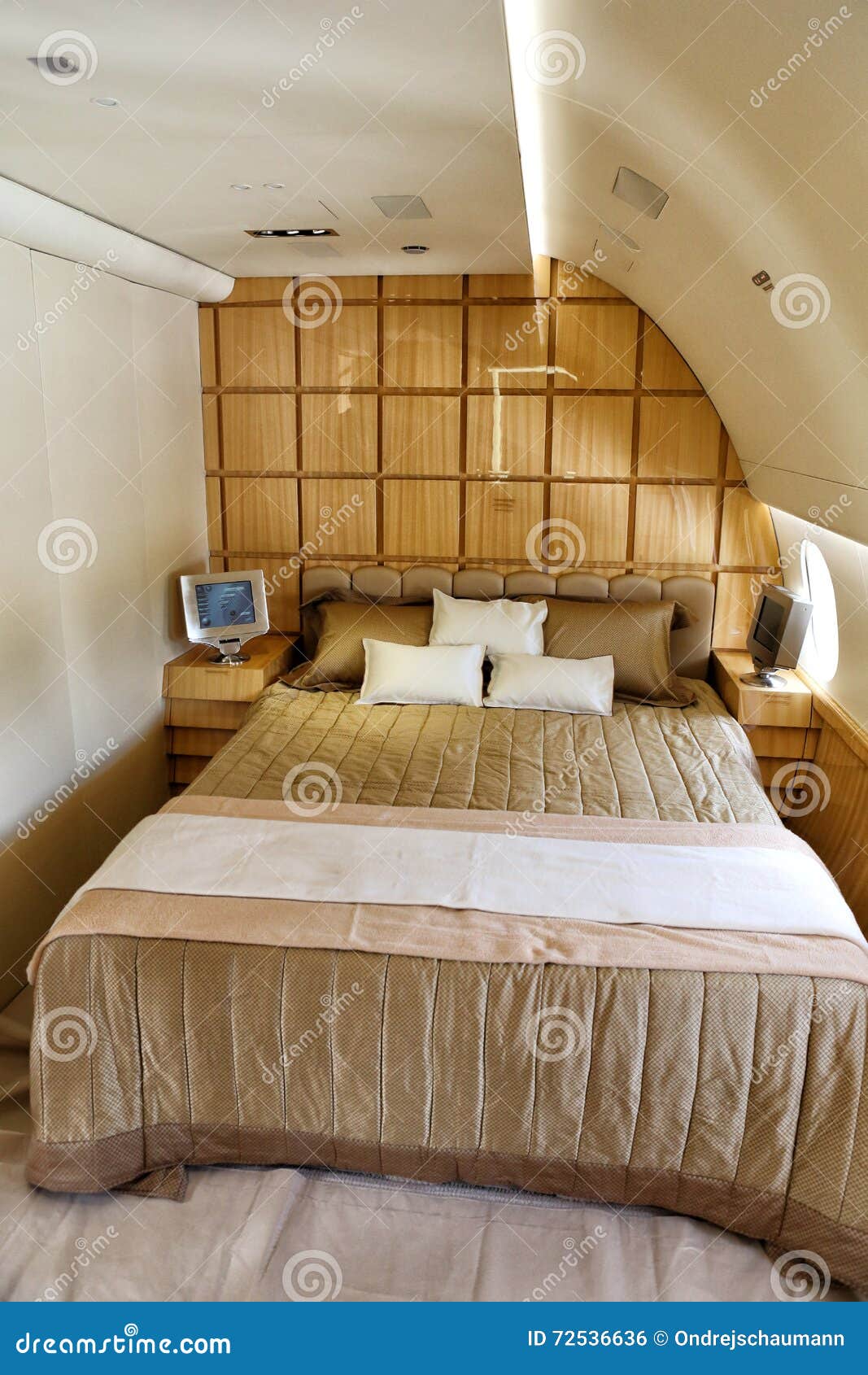 Masters Bedroom in the sky stock photo. Image of monitor 72536636
