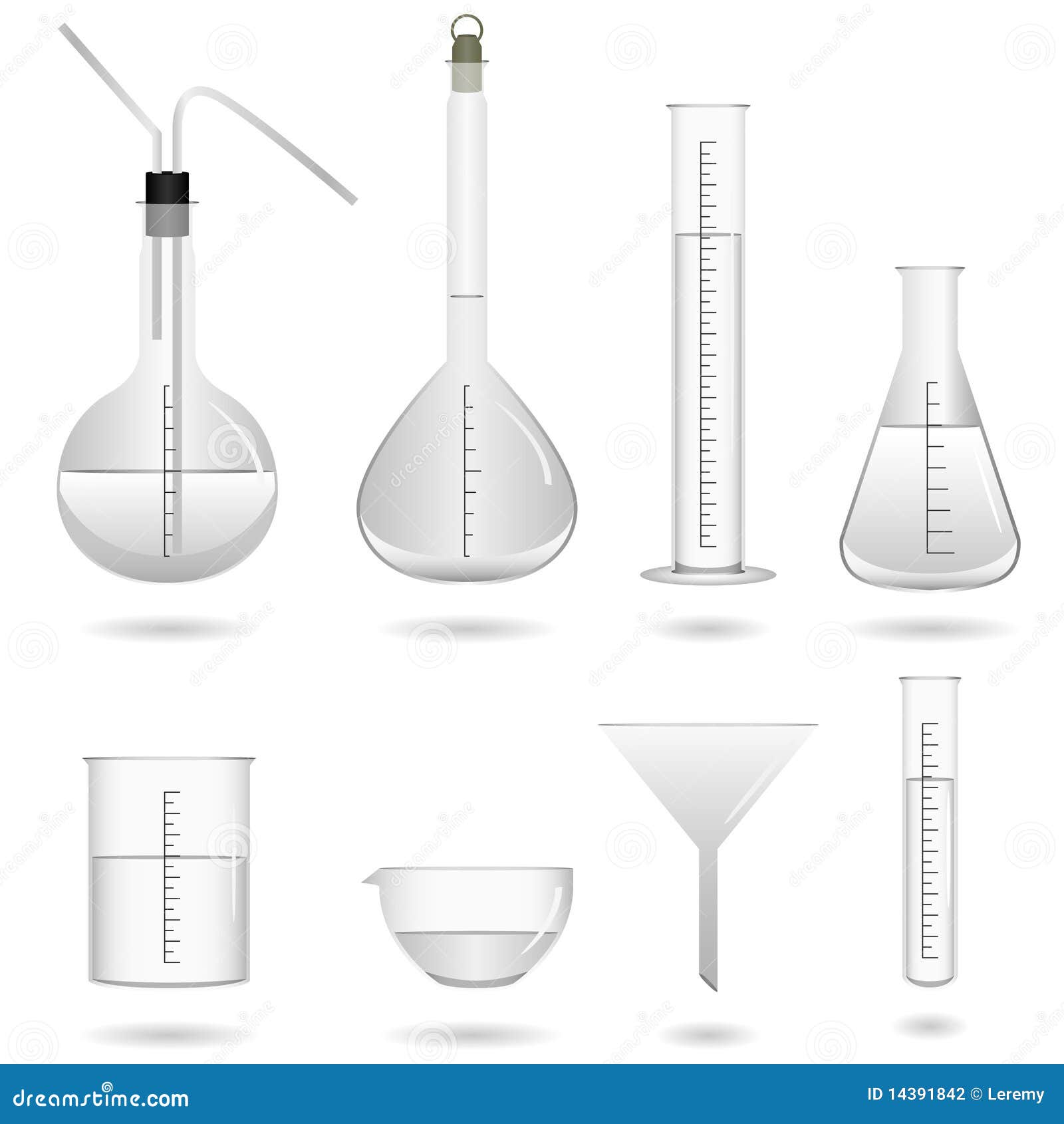 Le matériel du laboratoire de chimie