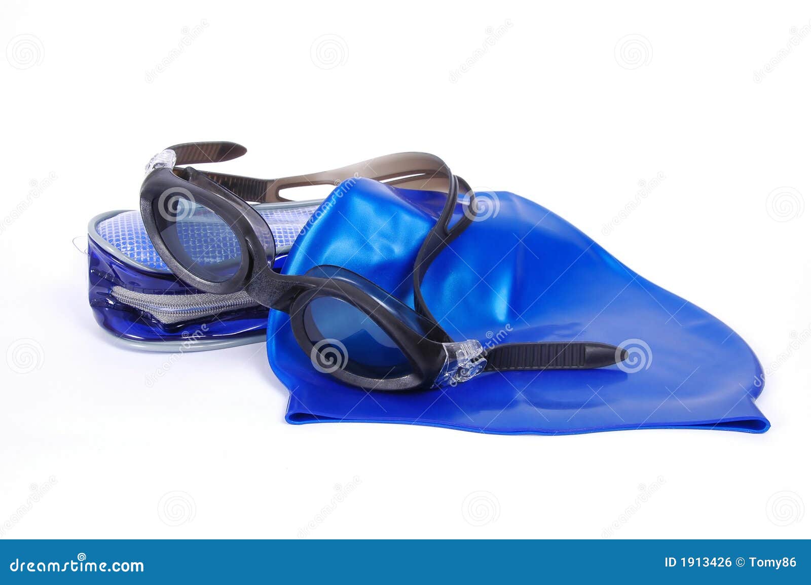 Accessoires de natation image stock. Image du milieux - 61177189