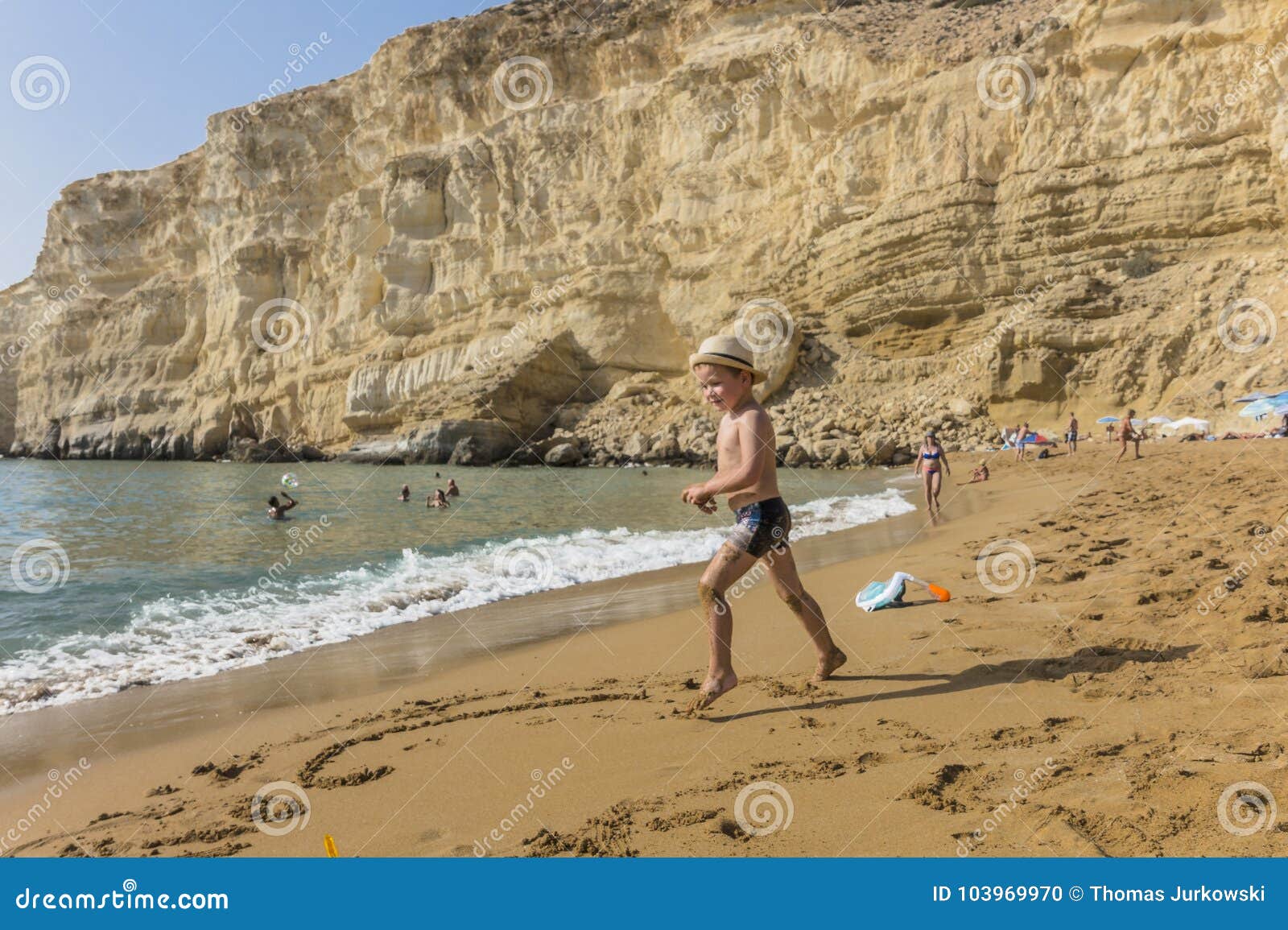 Beach Nudists Boy