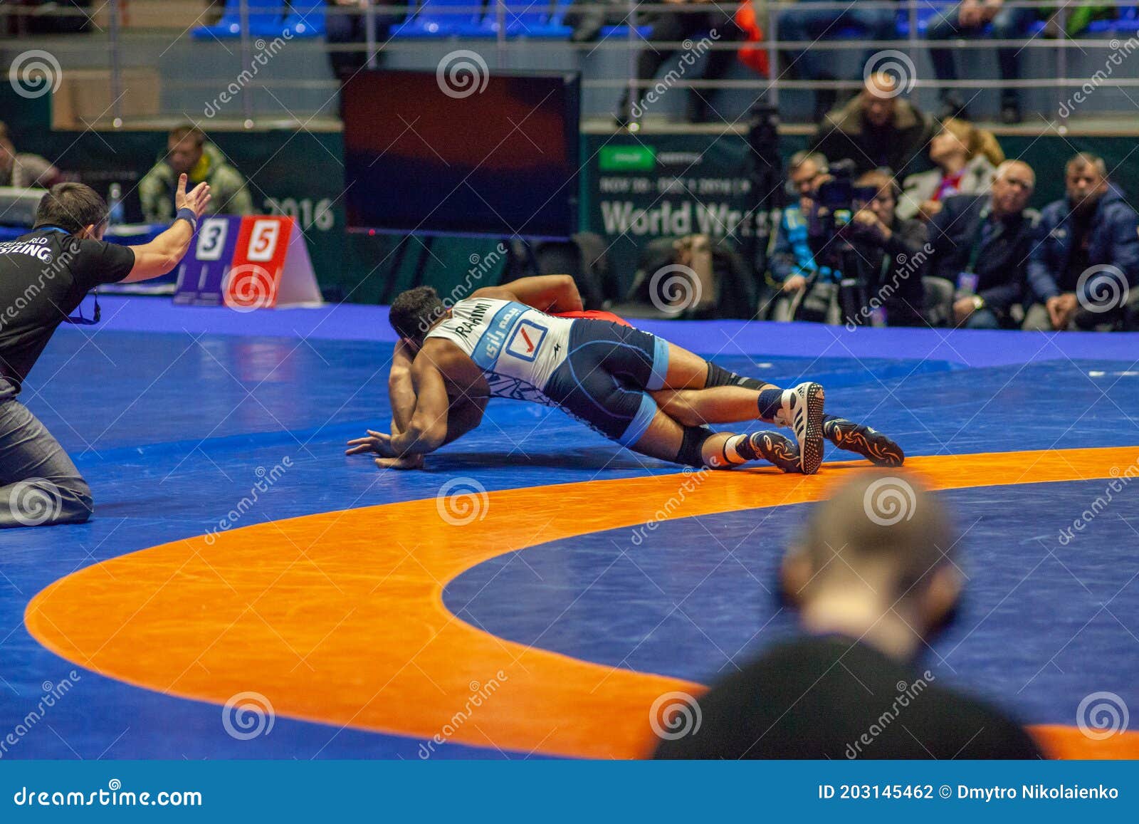 Match between Nico Megaludis, Titan Mercury Wrestling Team USA Vs