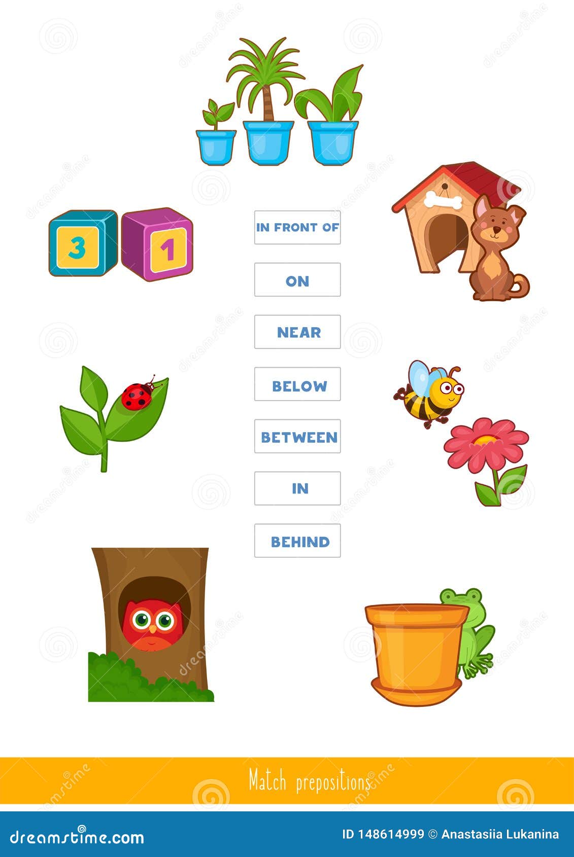 prepositions worksheet stock illustrations 44 prepositions worksheet stock illustrations vectors clipart dreamstime