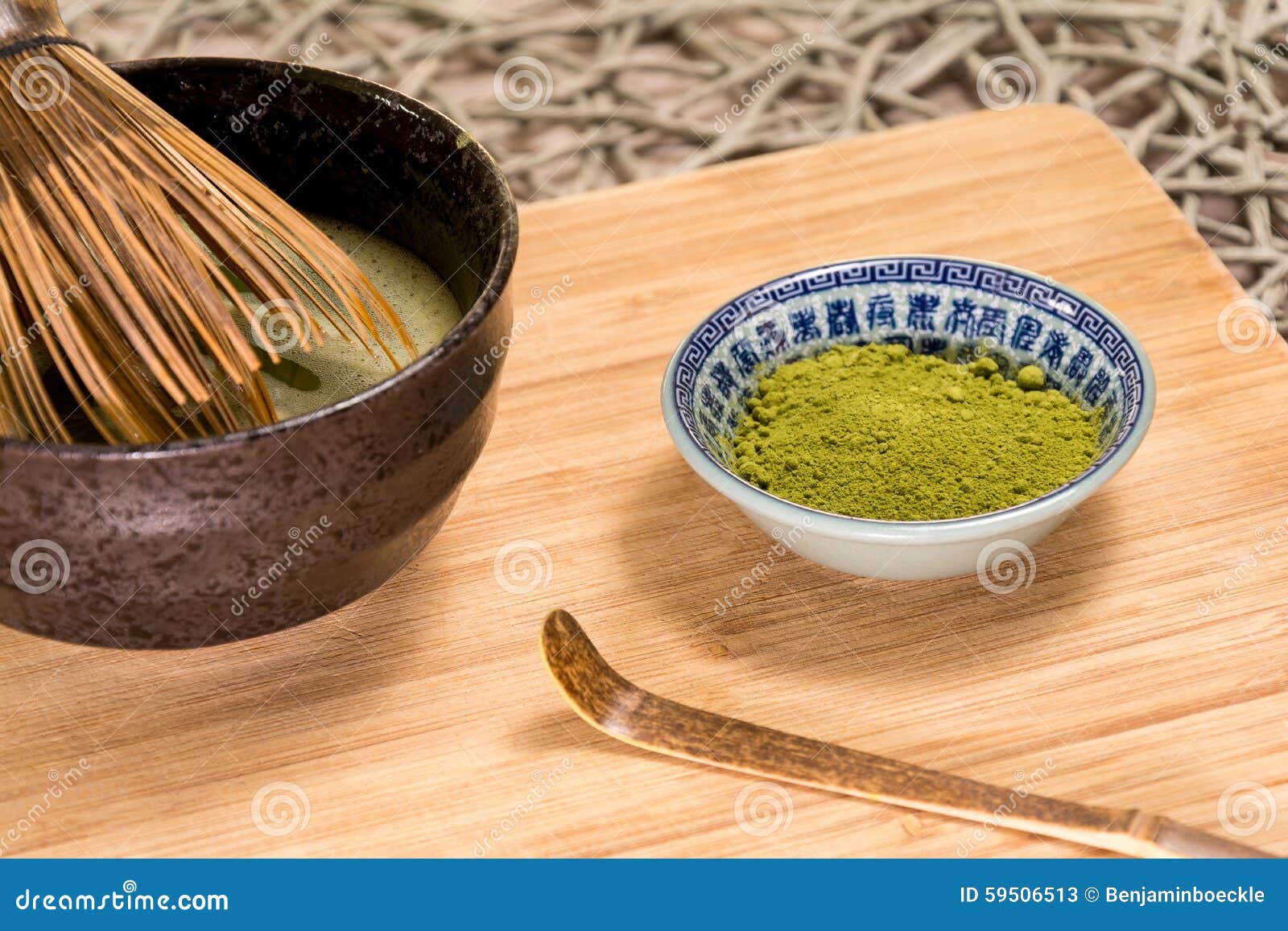 Matcha Green Tea in a Bowl stock image. Image of ingredient 59506513
