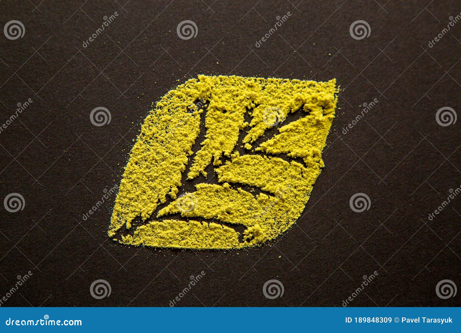 Matcha tea powder stock image. Image of energy, wooden 189848309