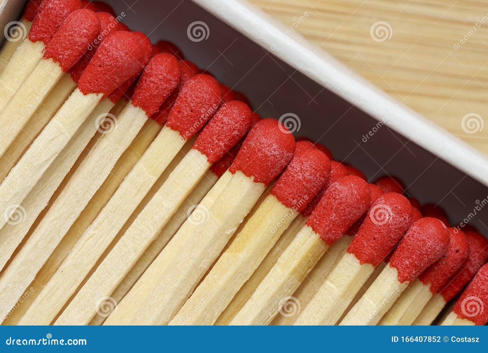 Matches in box stock photo. Image of wooden, flammable 166407852
