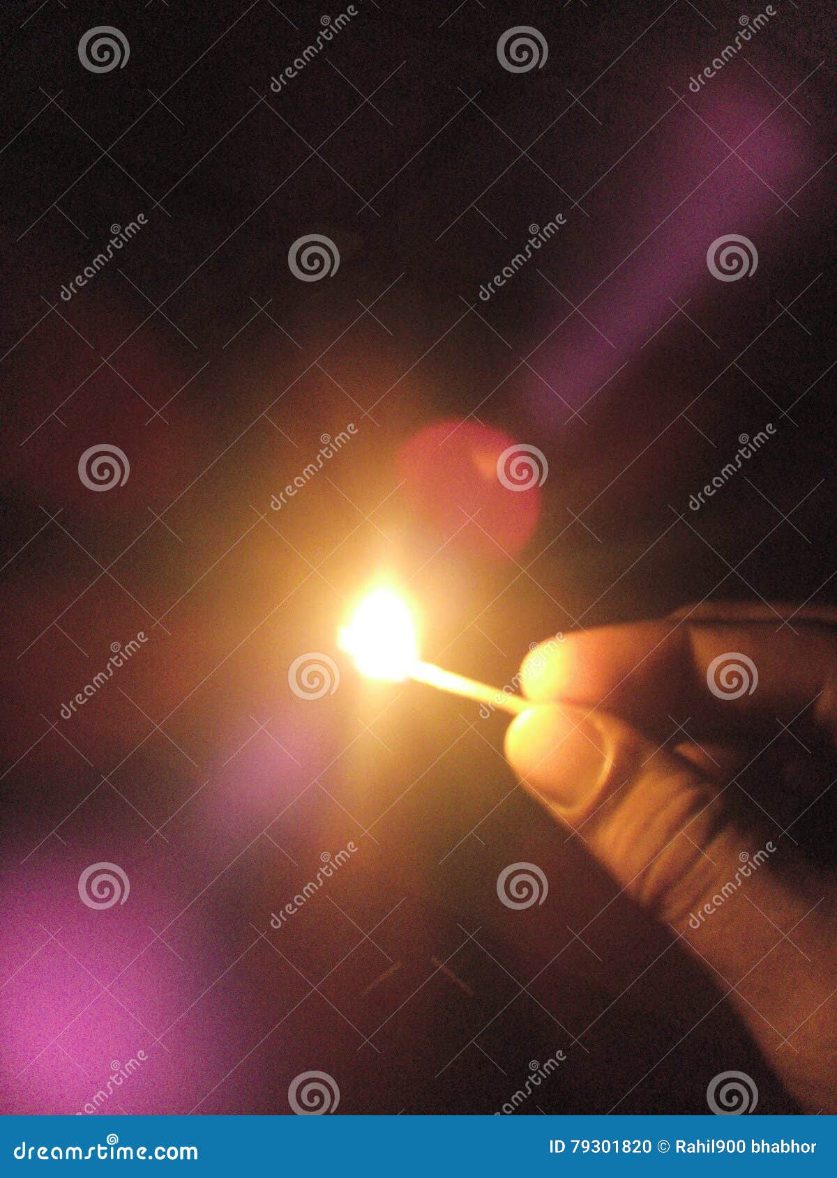 Matches light stock photo. Image of dark, matches, room 79301820