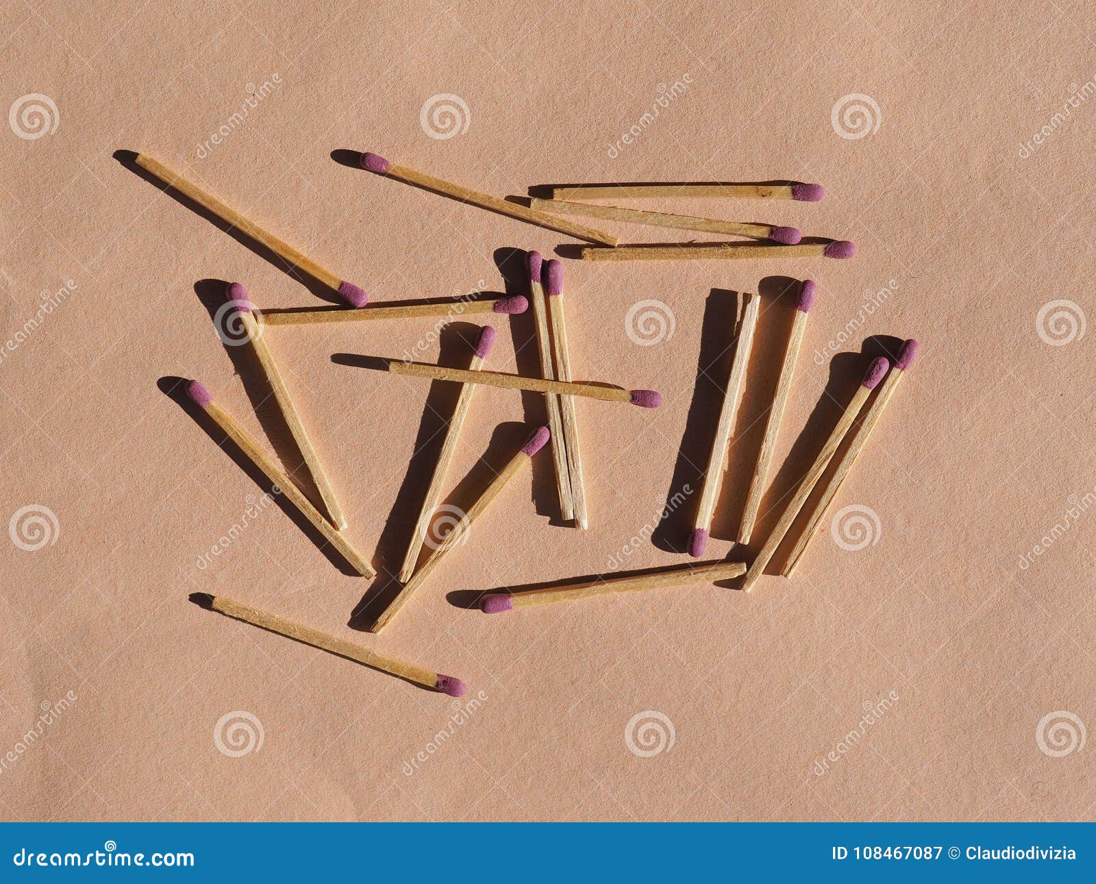 Matches Sticks for Lighting Fires Stock Image Image of sticks, match