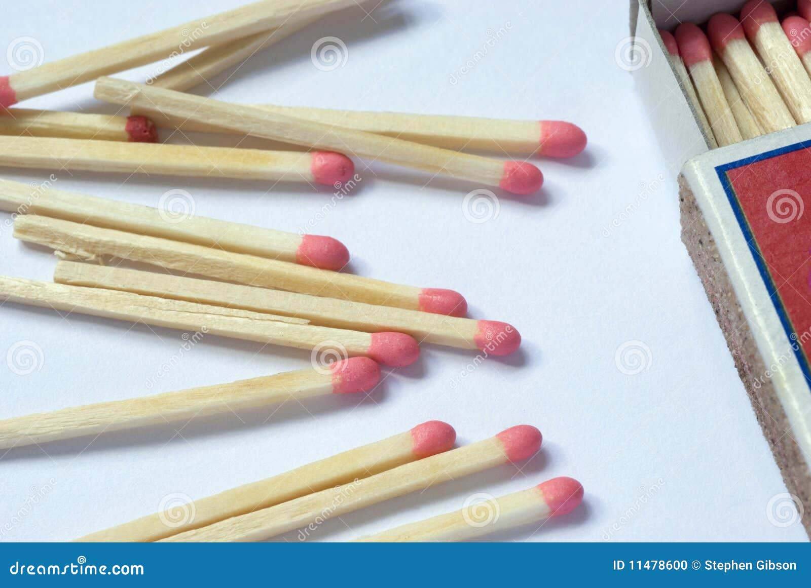 Matchs and matchbox stock photo. Image of wood, matchbox 11478600