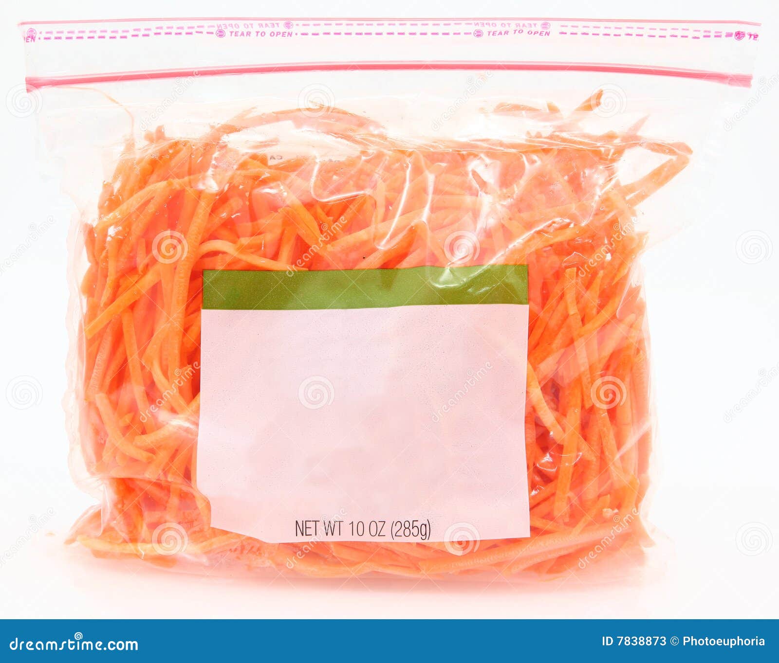 Matchstick Carrots stock image. Image of fresh, resealable 7838873