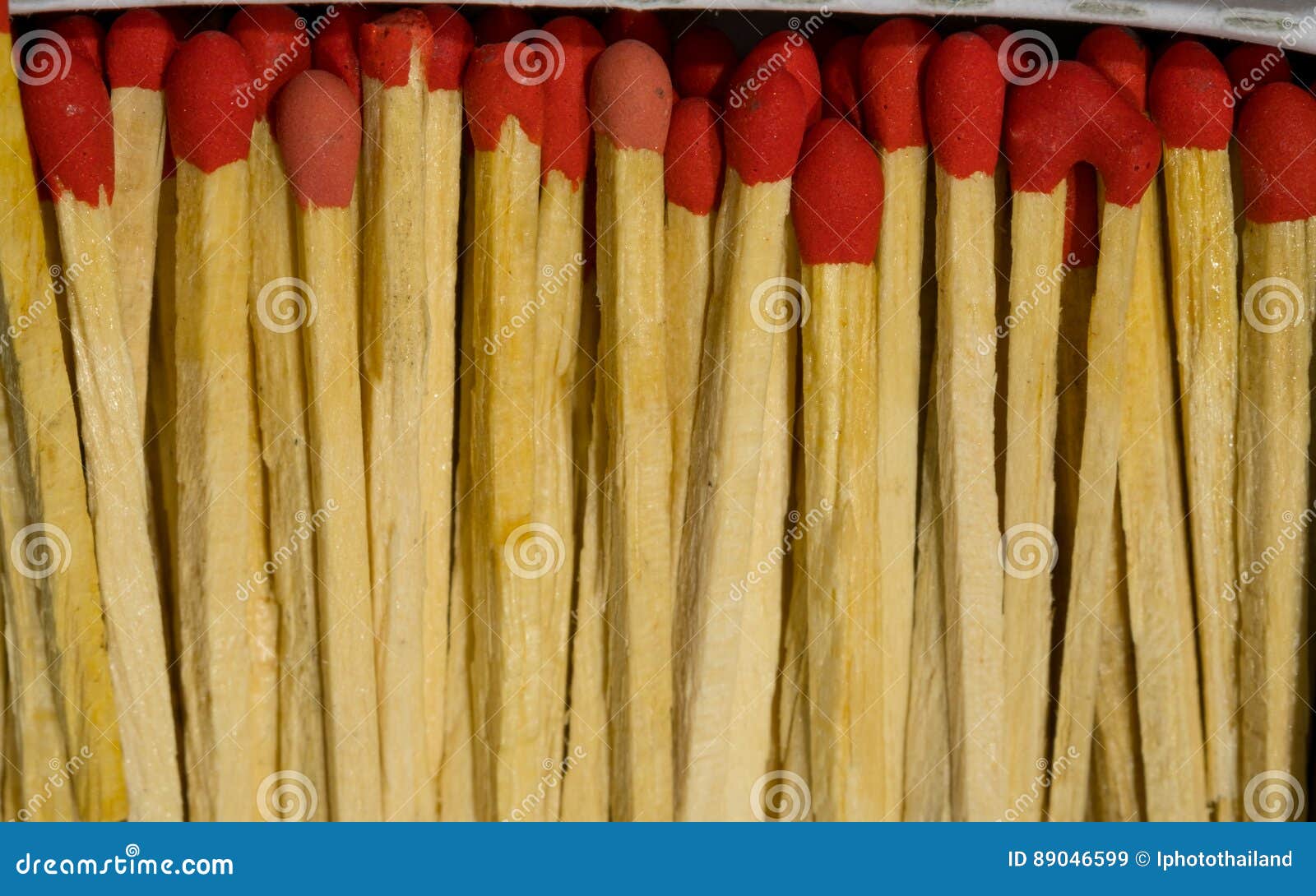 Matchsticks in Box on Wooden Stock Image Image of matches, symbolize