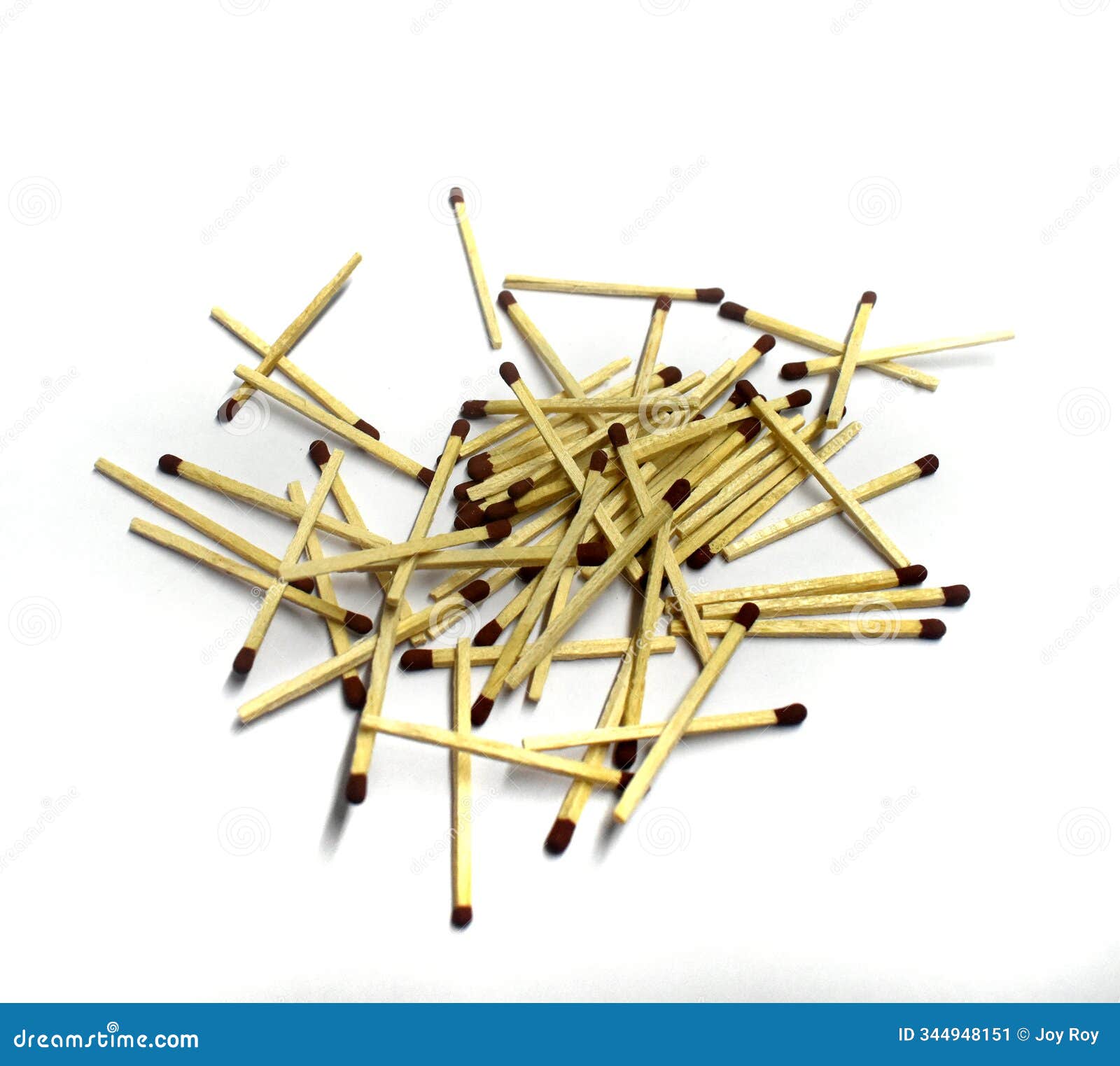 matchsticks close up shot.