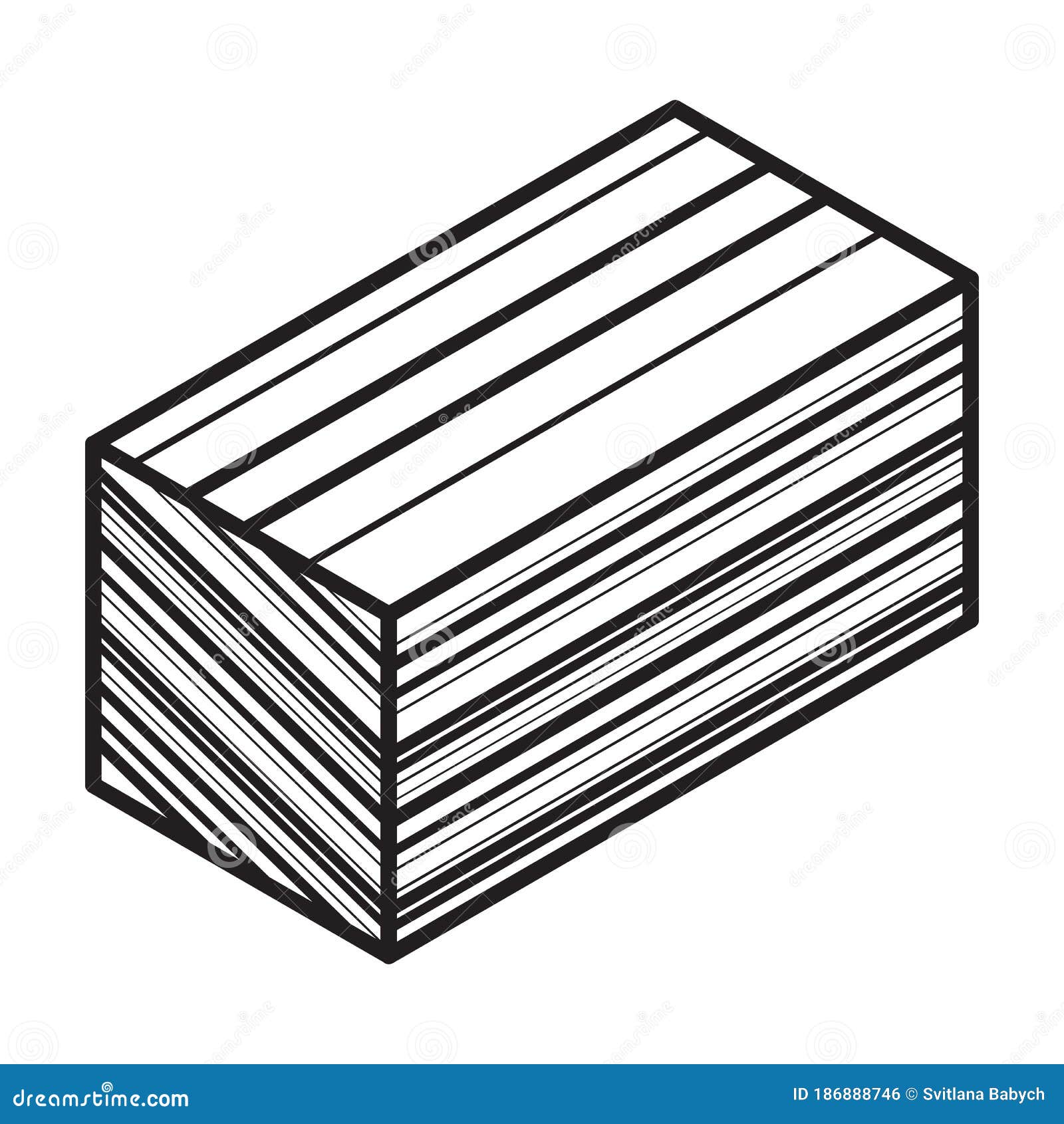 Observeer repetitie Bek Materiaal Voor De Isolatie Van Isometrische Vectoricon Voor Isolatie Op  Witte Achtergrondmateriaal Voor Isolatie . Vector Illustratie -  Illustration of dakwerk, fragment: 186888746