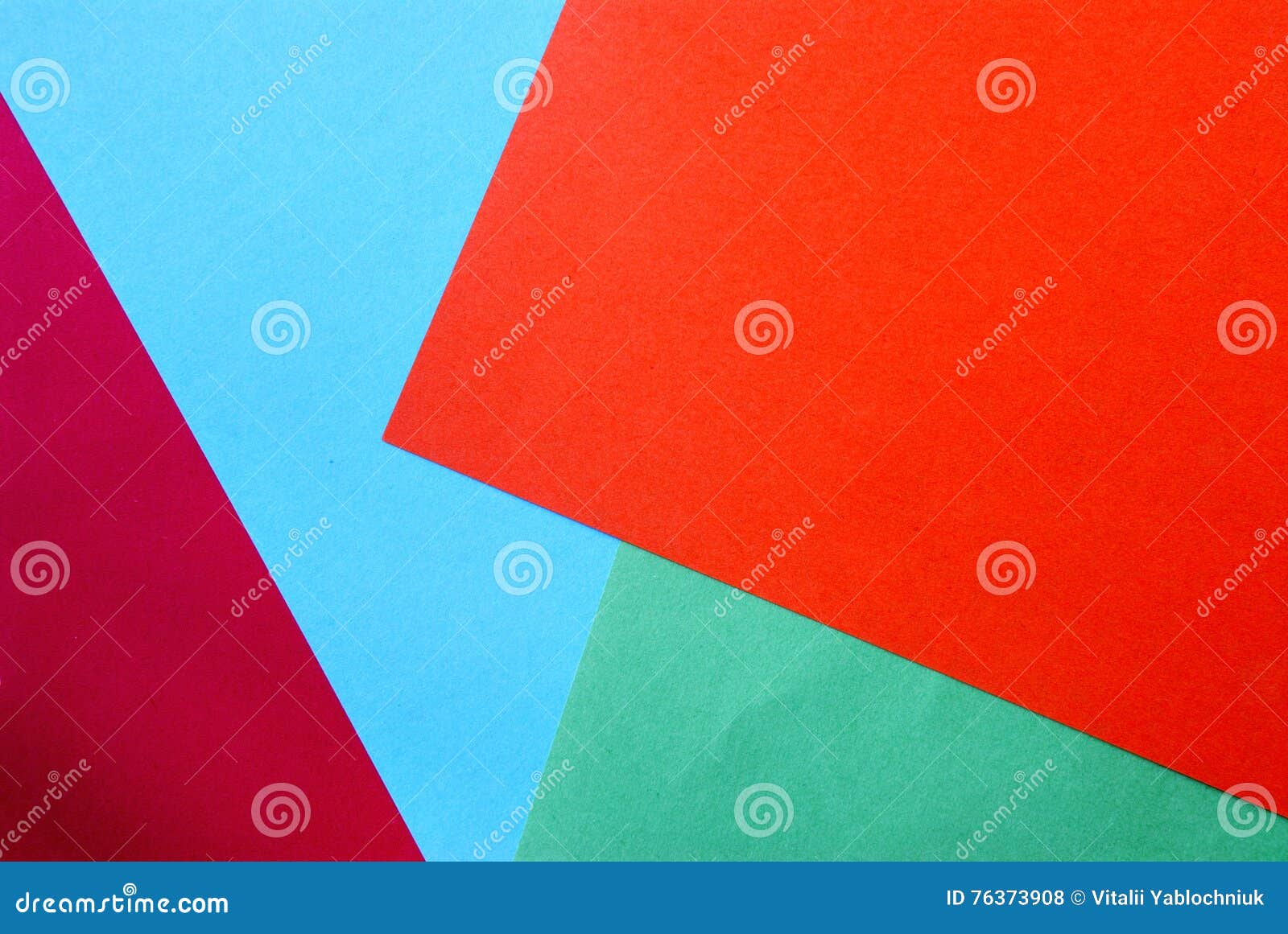 Material Design on Colorful Papers Stock Photo Image of blue