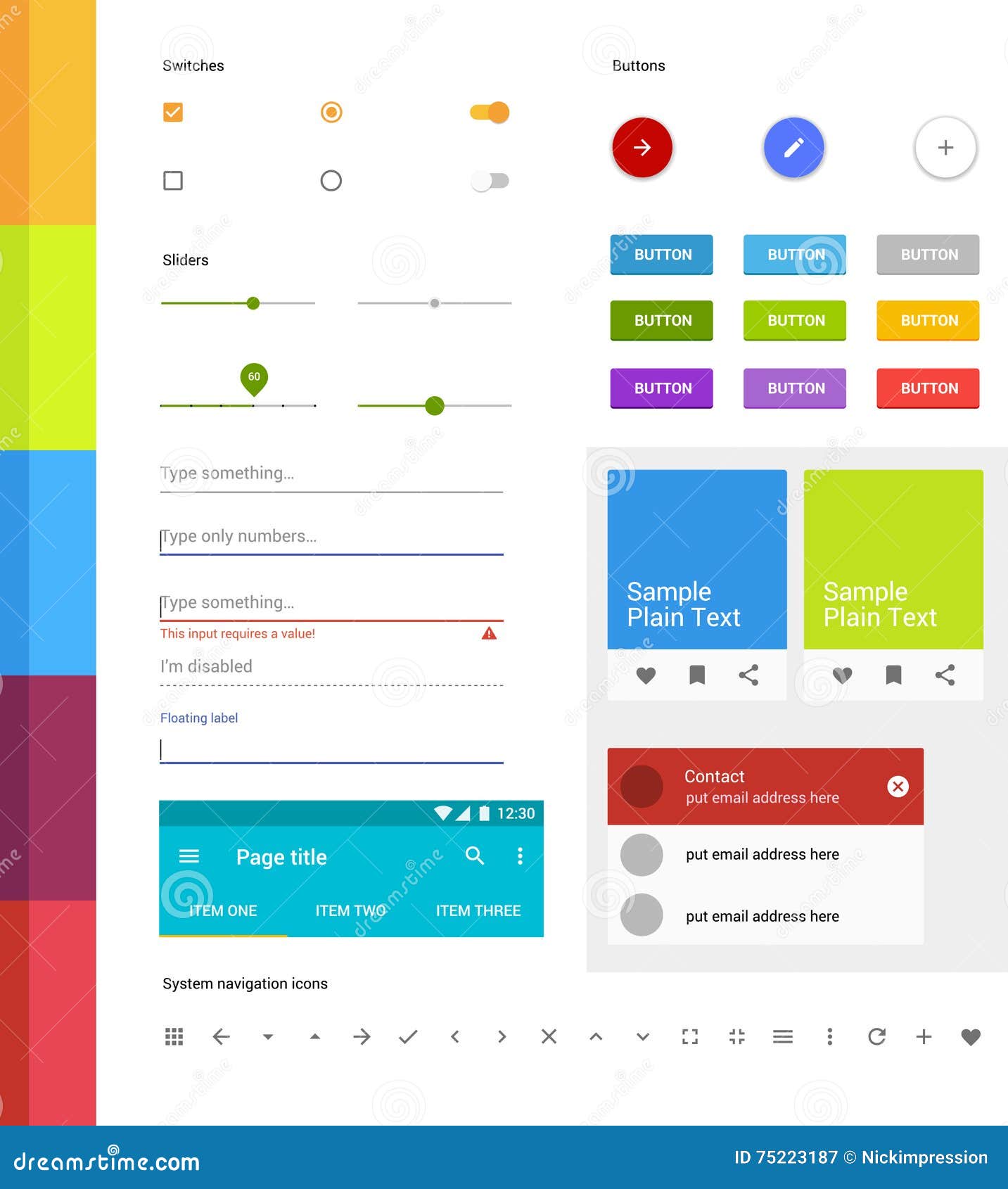 Material Design Sketch Plugin | Sketch Elements