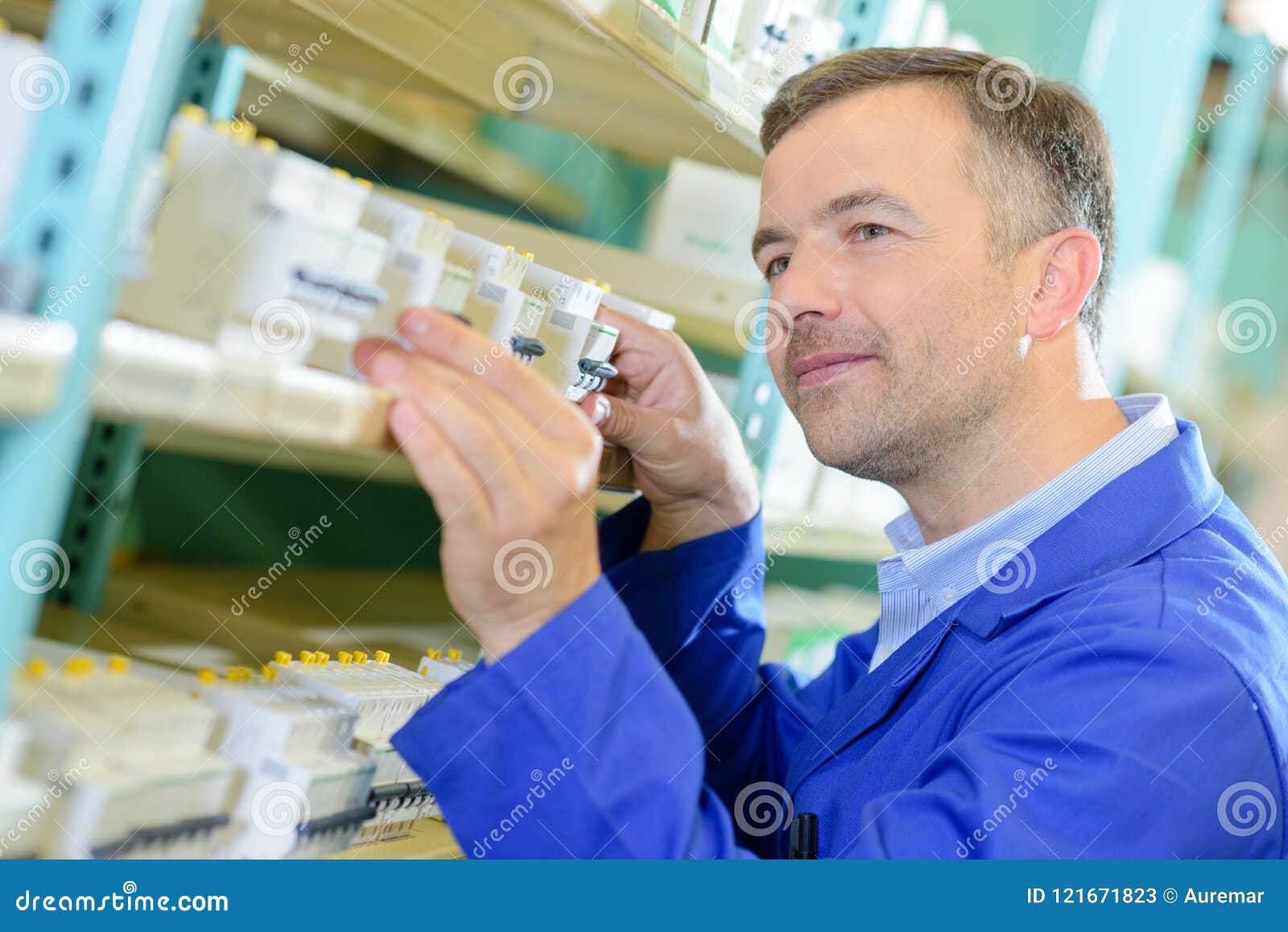 Material and Product Inspector Stock Image Image of warehouse, order