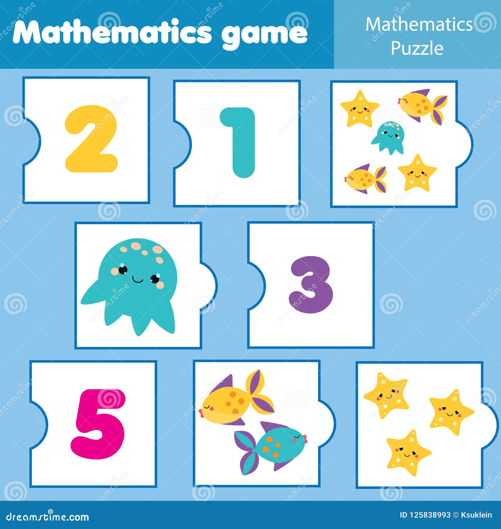number puzzle for toddlers